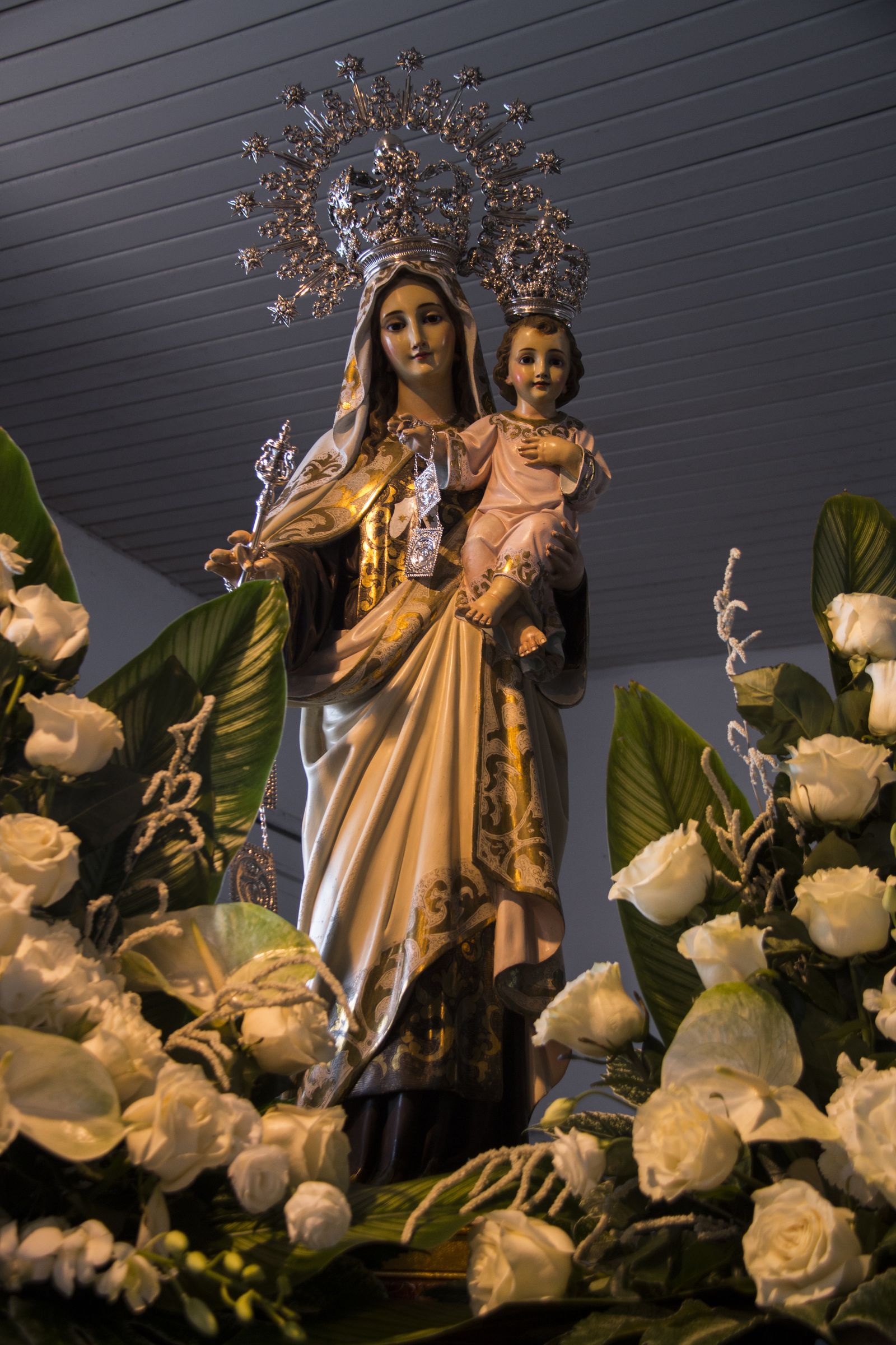 Las imágenes de la procesión de la Virgen del Carmen