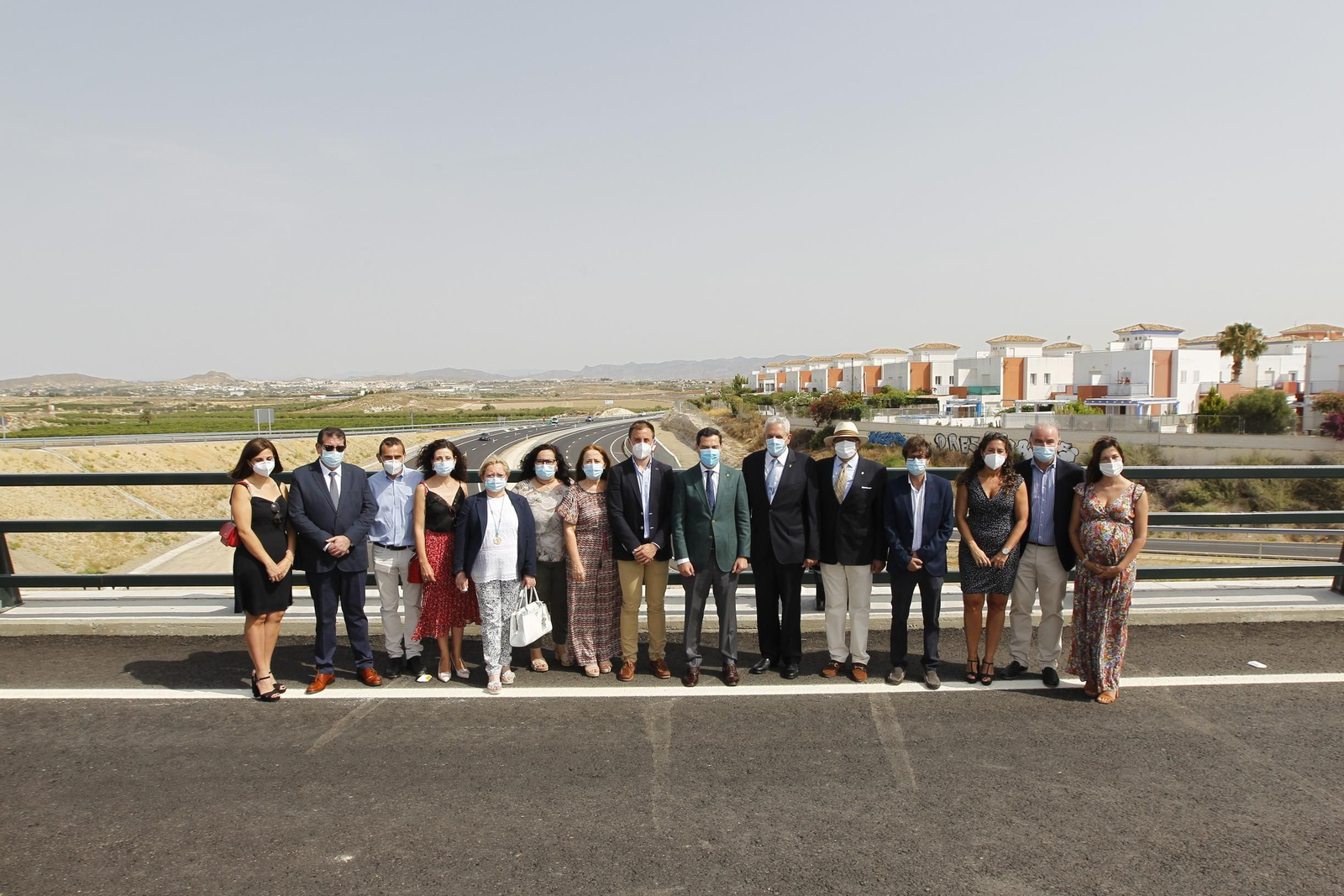 Fotogalería inauguración desdoble Carretera A-352 Vera-Garrucha