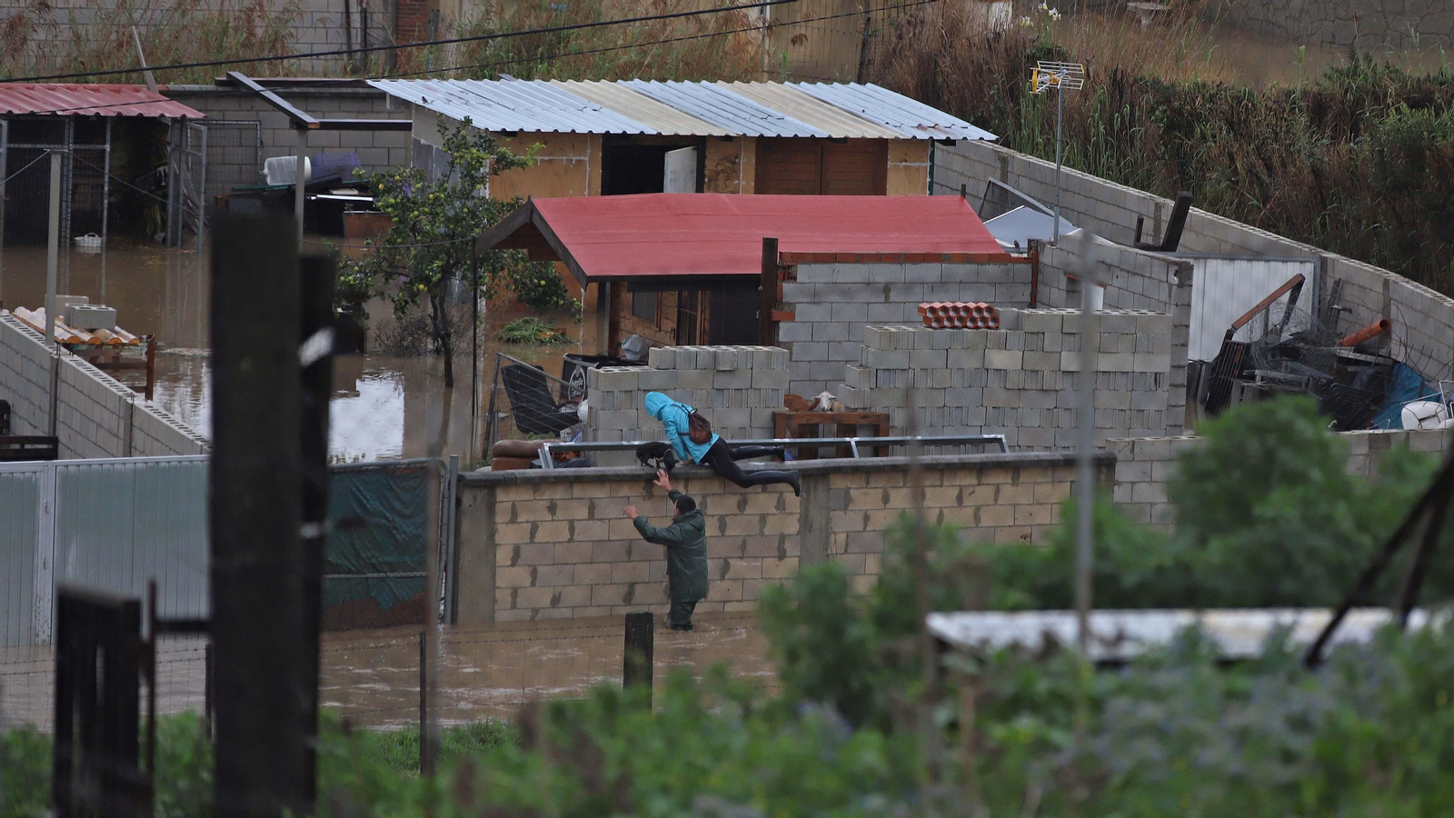 Inundaciones en Los Barrios