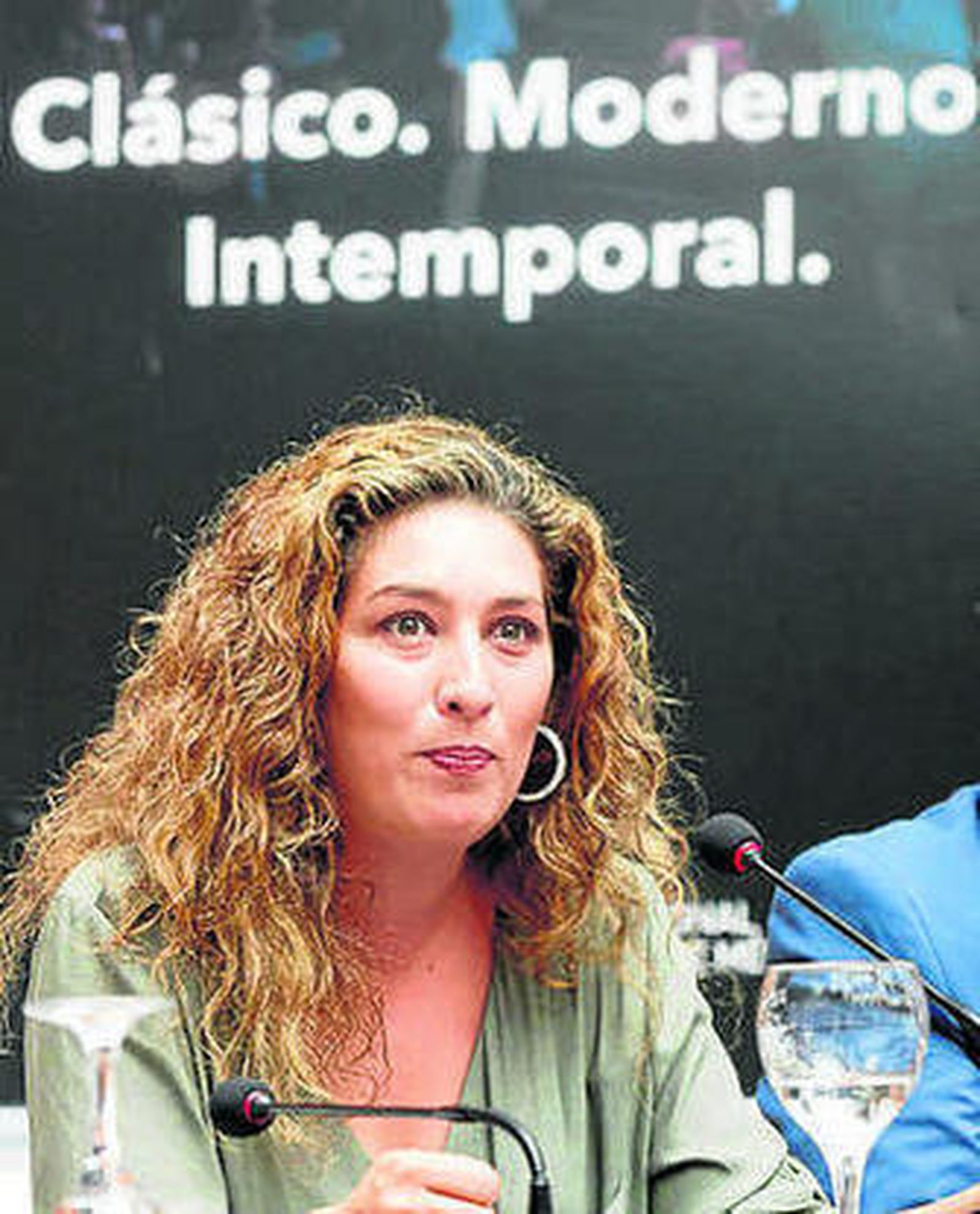Estrella Morente, ayer en Mérida.