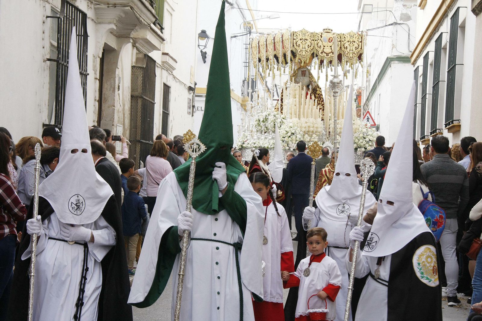 Otra imagen del paso de palio.