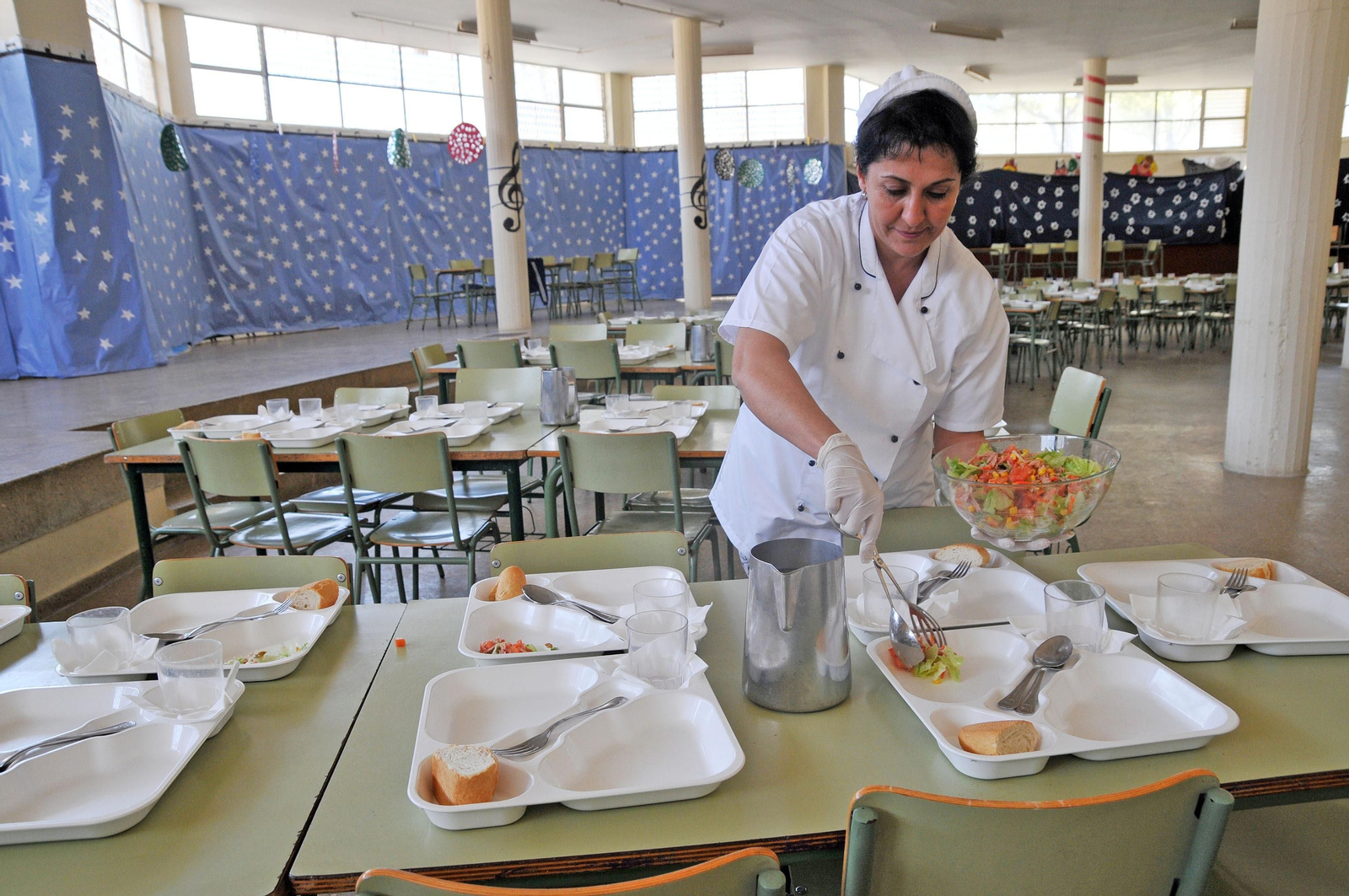 Una imagen de archivo del comedor del Andrés de Ribera.