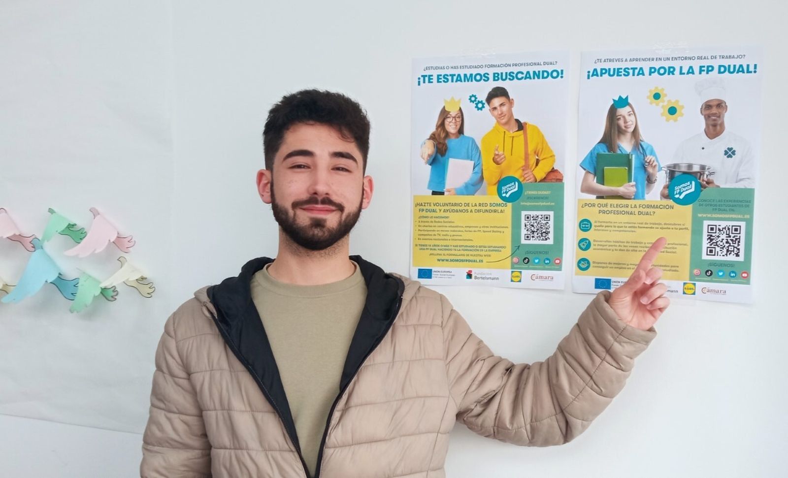 Granada se suma a la Semana Europea de la FP Dual con la visita de varios embajadores este programa a los escolares