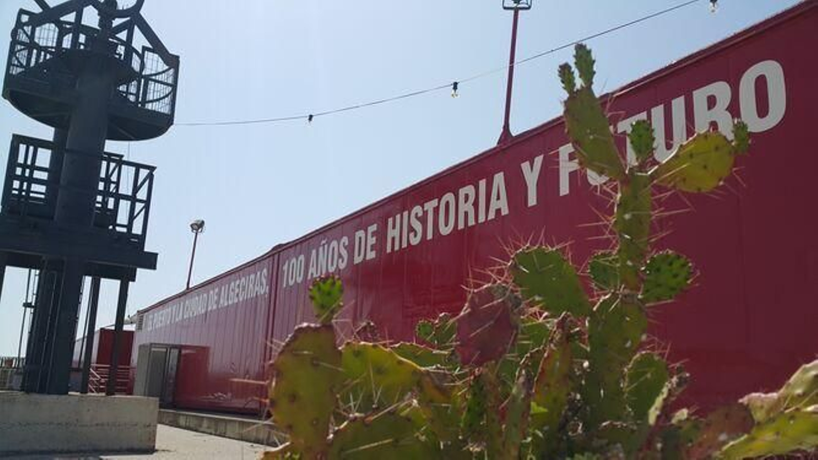 Las instalaciones de Alcutura en Algeciras.