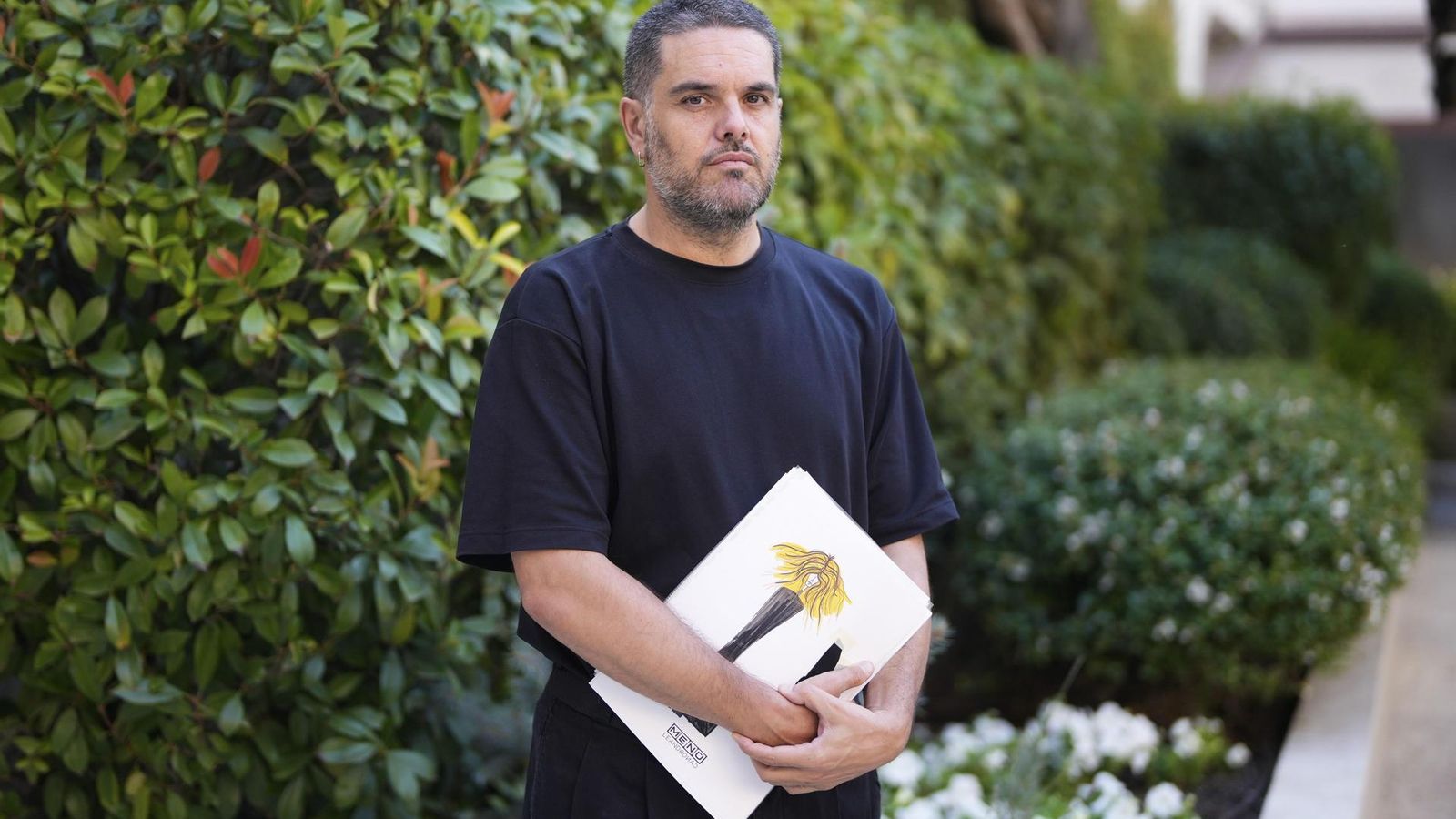 El diseñador Leandro Cano muestra su colección “Menú” en un desayuno en el Hotel Palacio de los Duques Gran Meliá.