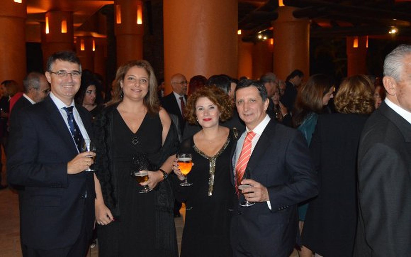 Ángel Cervera, Marta López de Ayala, Isabel Cabrera y Mariano Moreno.

Foto: Ignacio Casas de Ciria
