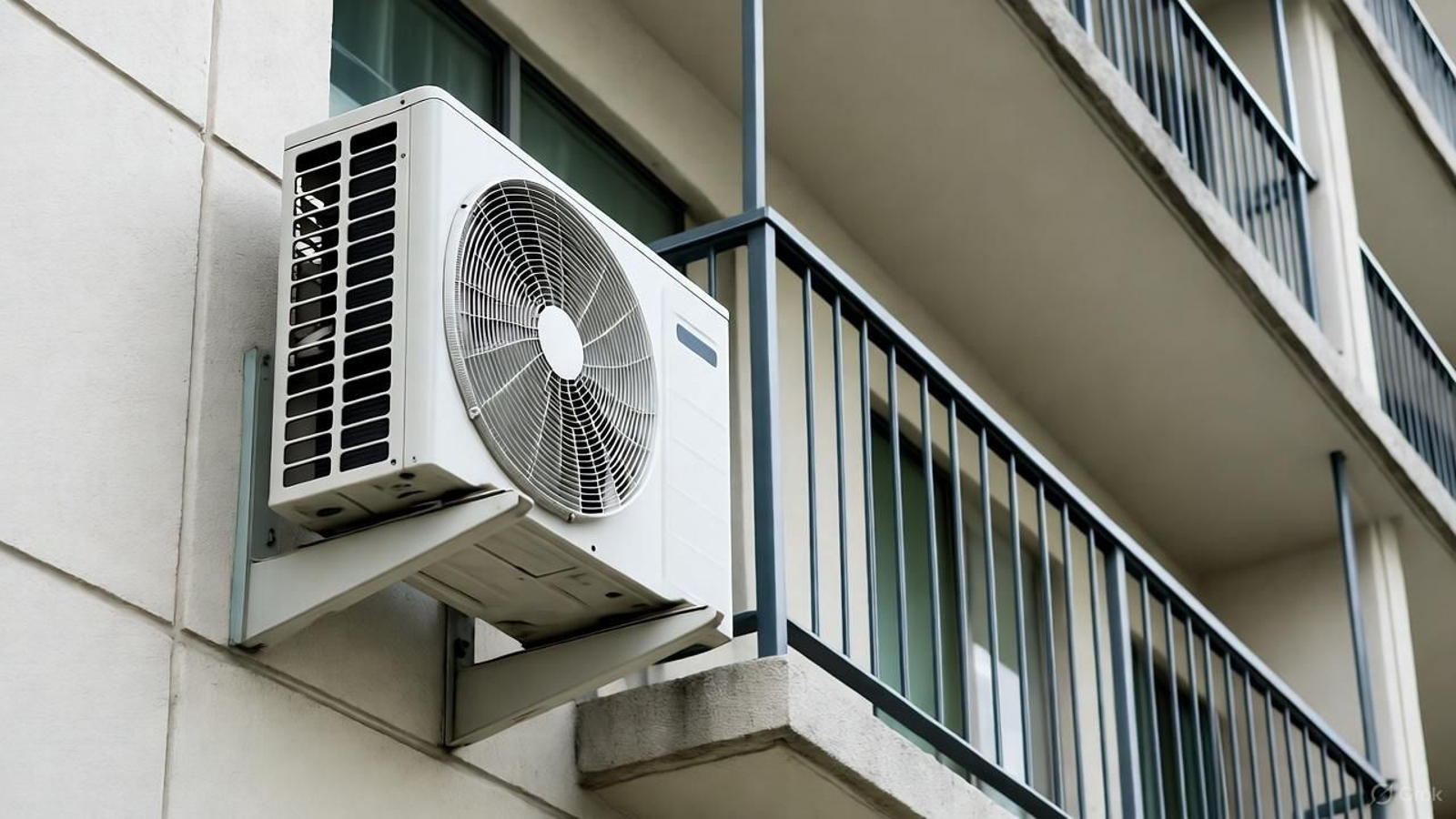 Un aire en una fachada