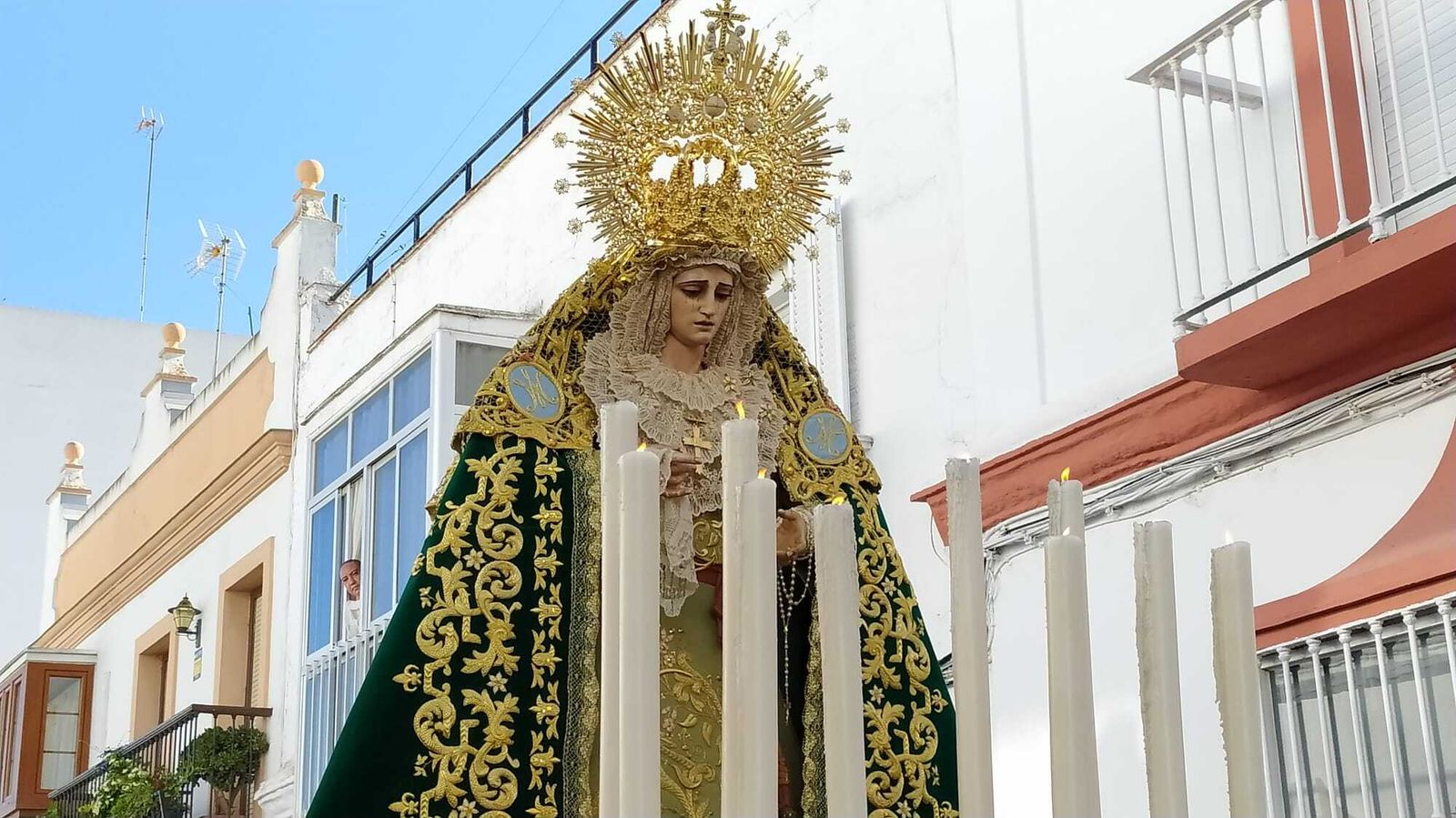 Rosario del Huerto, el primer acto de culto externo en 18 meses de pandemia