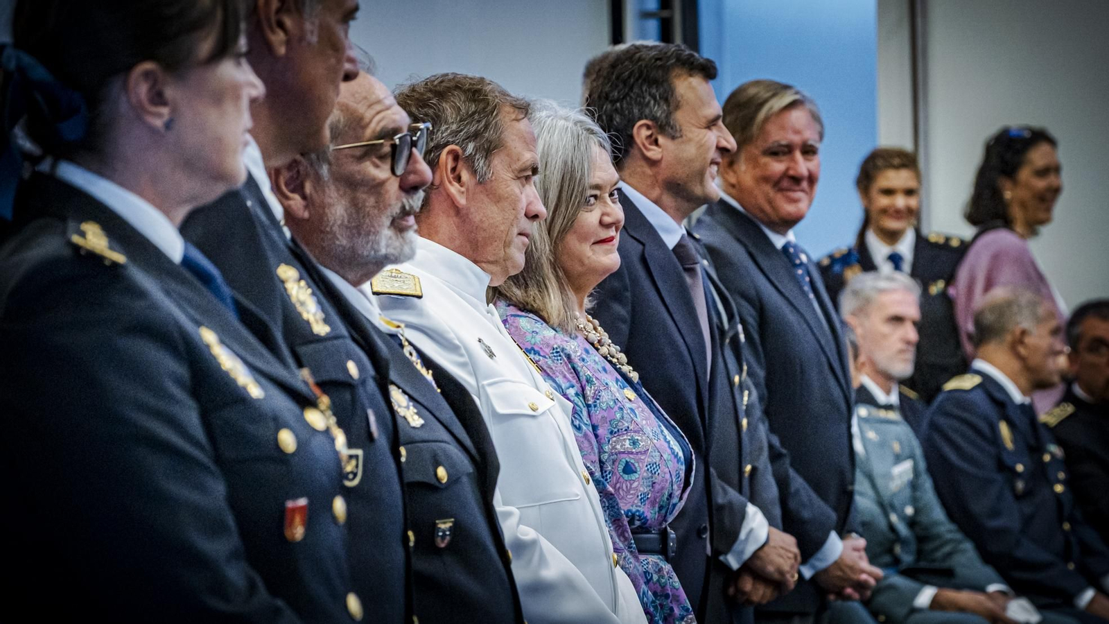 Las imágenes de la celebración del acto del Día de la Policía Nacional en Cádiz.