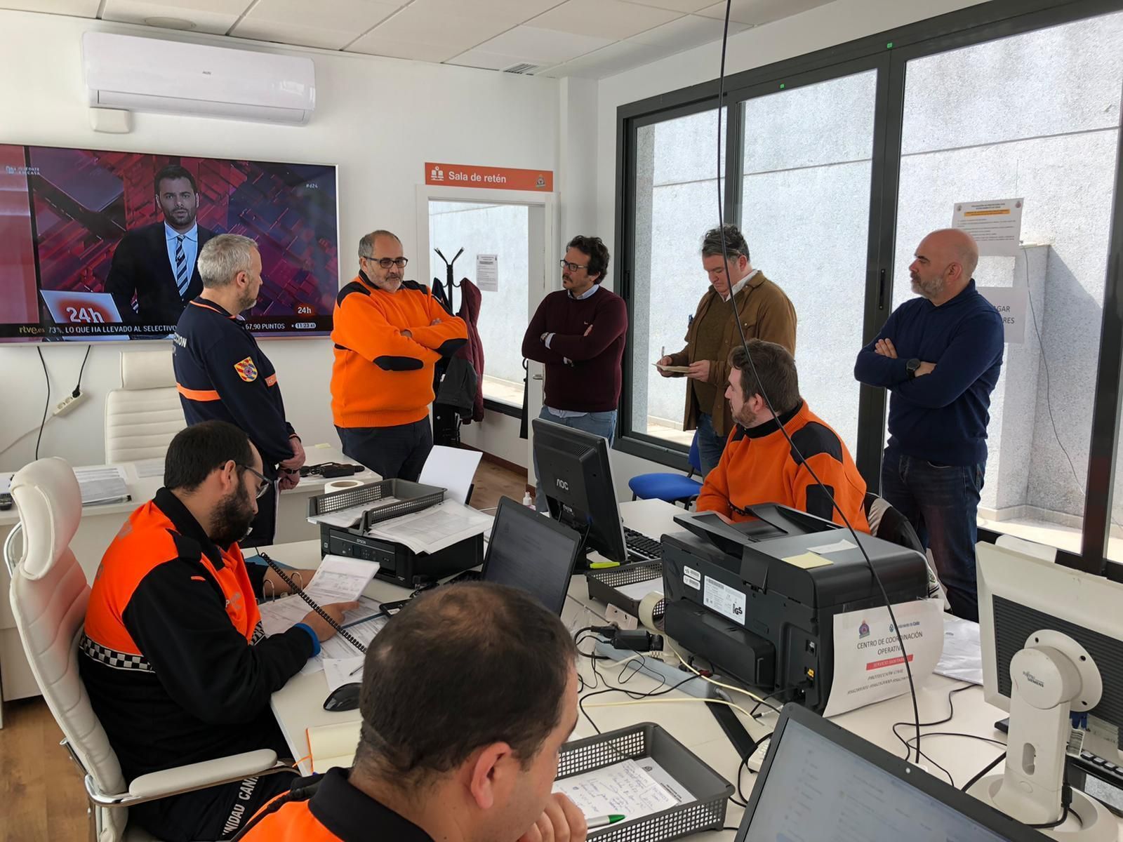 Protección Civil ha formado también a estos voluntarios.