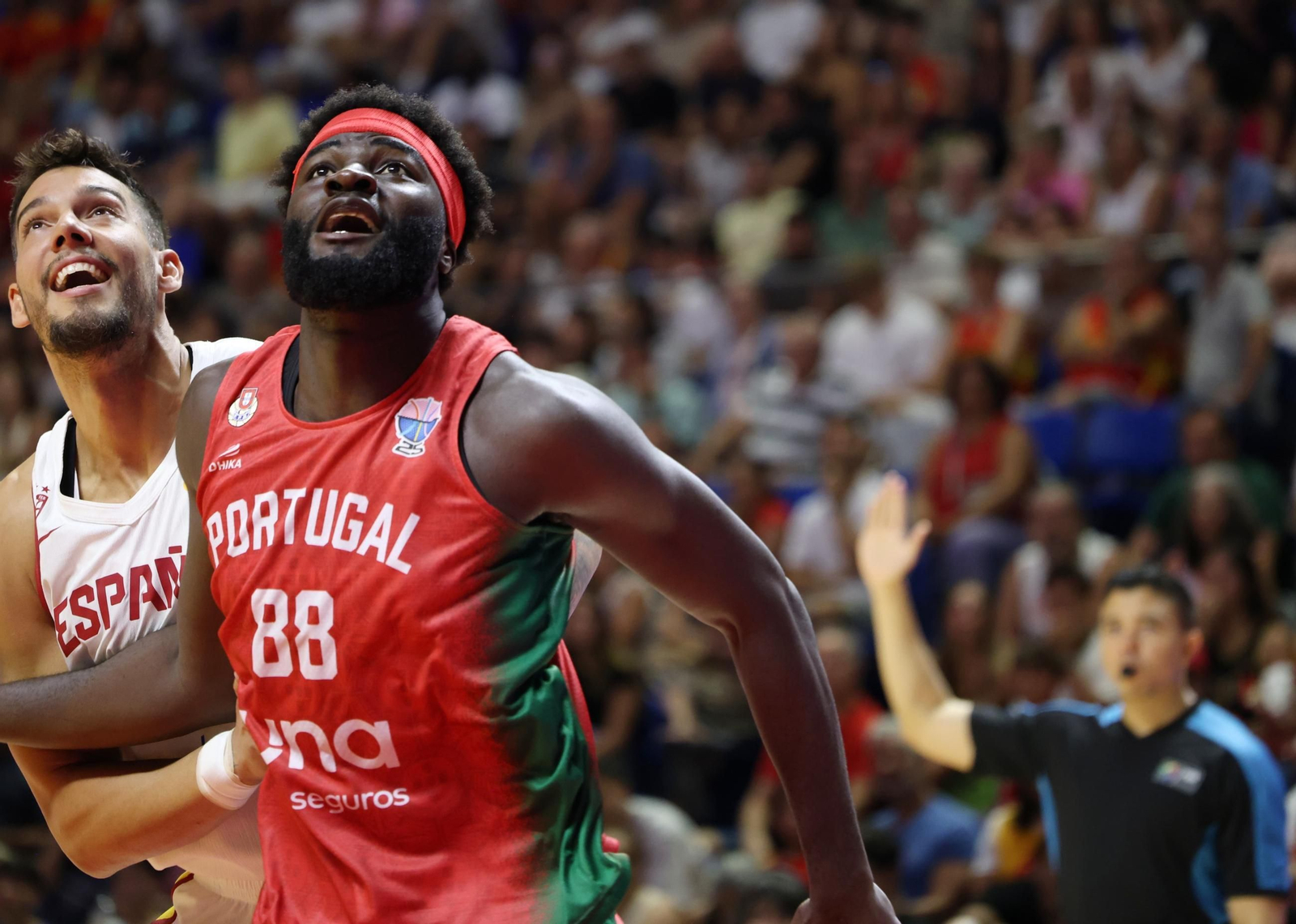 España-Portugal, preparación del Eurobásket en Málaga, en fotos