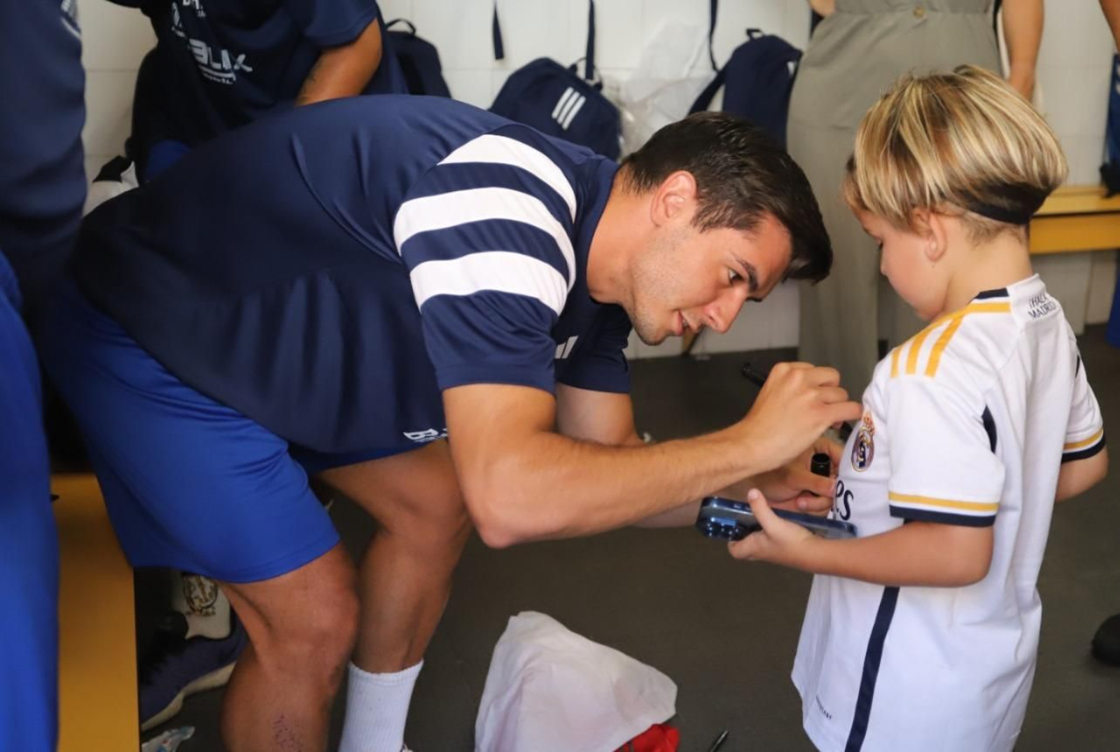 La visita de Brahim a su campus, en fotos