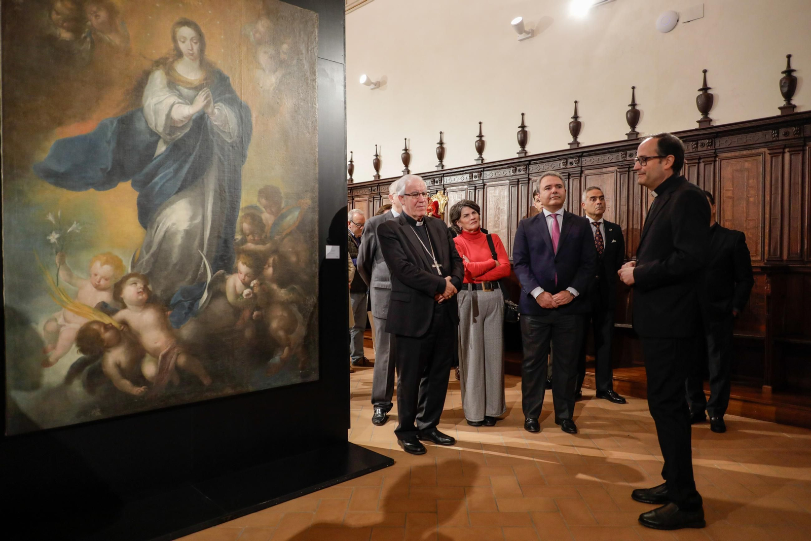 Inauguración de la exposición Devociones populares en las clausuras de Sevilla, en la Iglesia Santa Clara