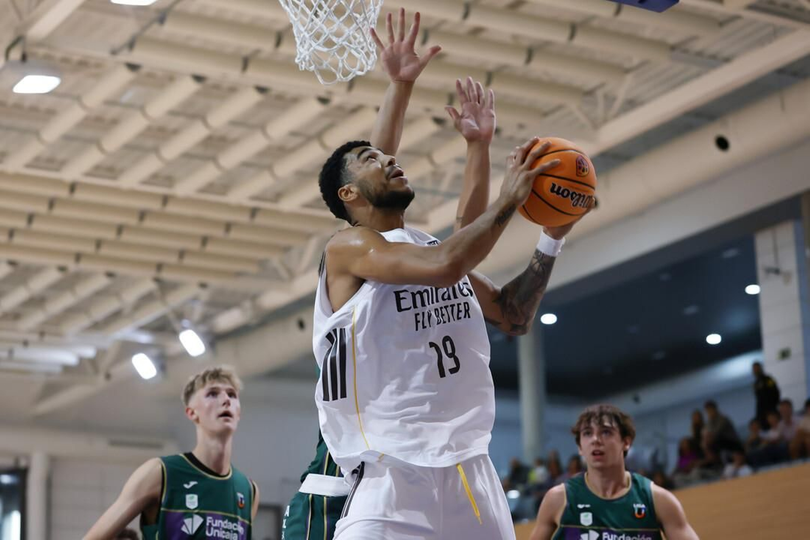 Liga U 22: El Unicaja se choca con un gran Real Madrid (105-62)