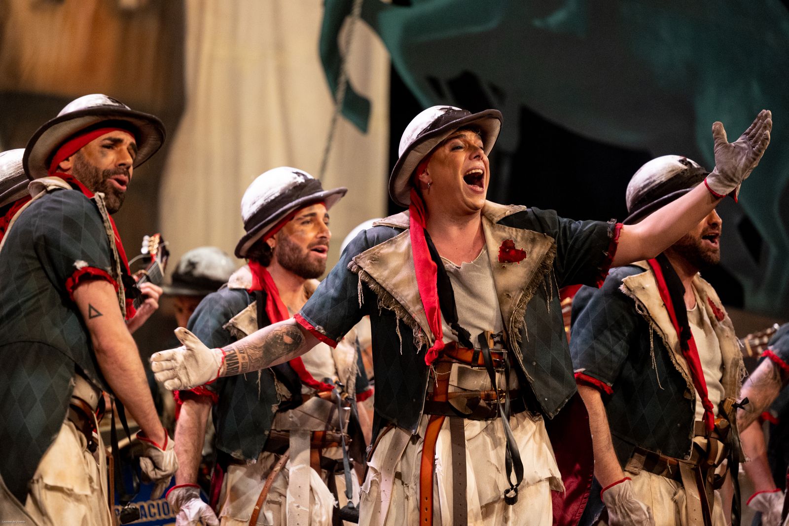 Comparsa 'Los sacrificaos'