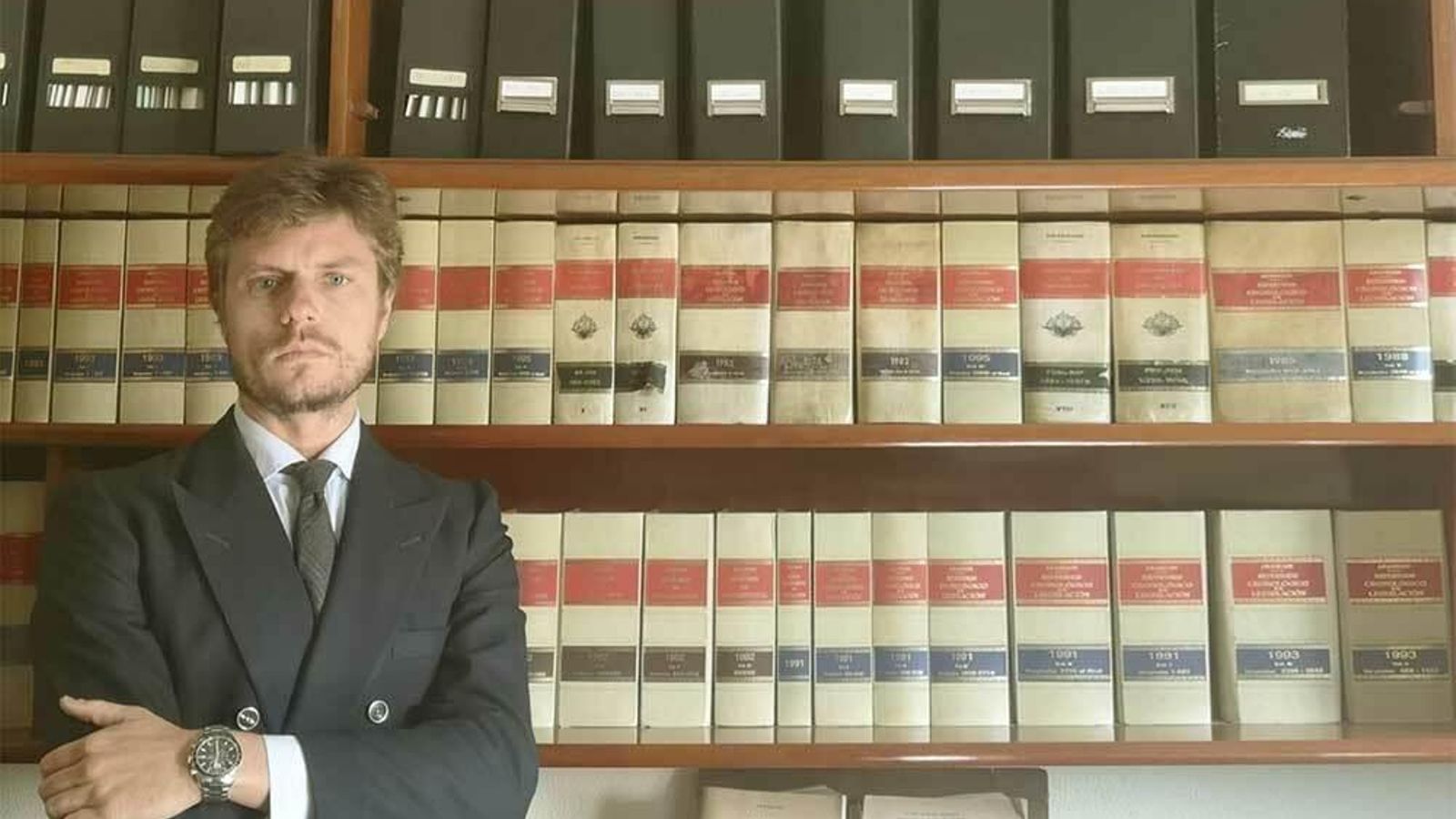 El abogado Hugo López.