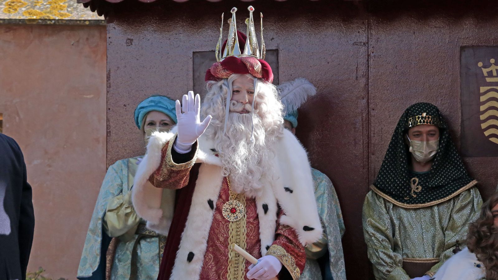 Coronación de los Reyes Magos de Jerez en el Alcázar