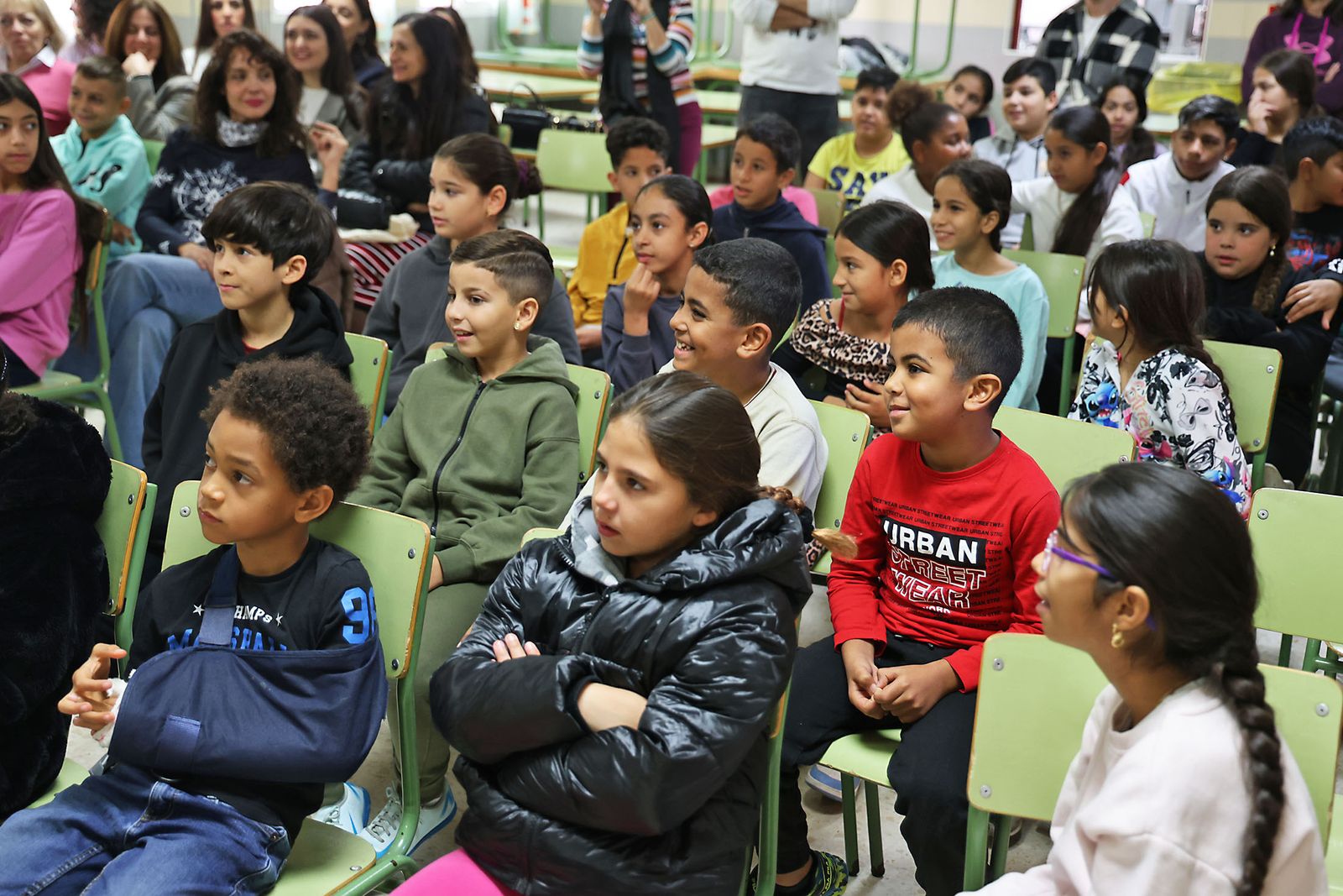 Imágenes del Día del Pueblo Gitano Andaluz. En el CEIP Andalucía..