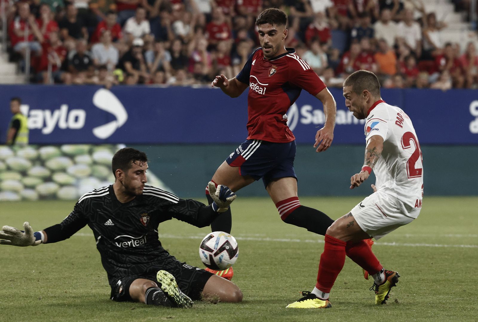 Las fotos del Osasuna-Sevilla de Liga