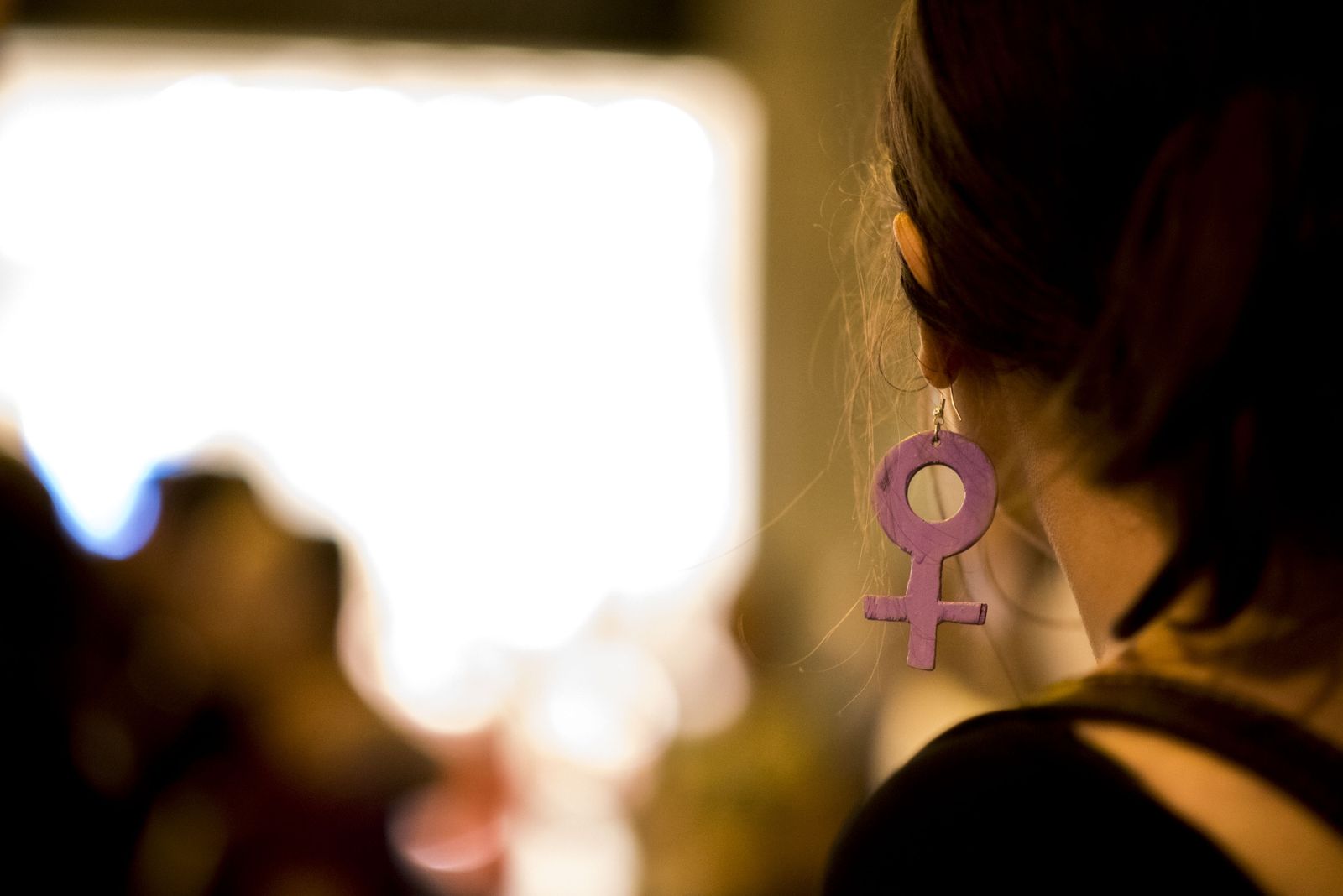 Imágenes de la manifestación por la 'emergencia feminista'