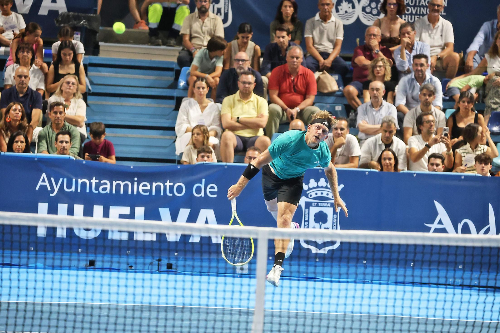Imágenes de la final masculina de la Copa del Rey de tenis entre Daniil Medvedev y Alejandro Davidovich