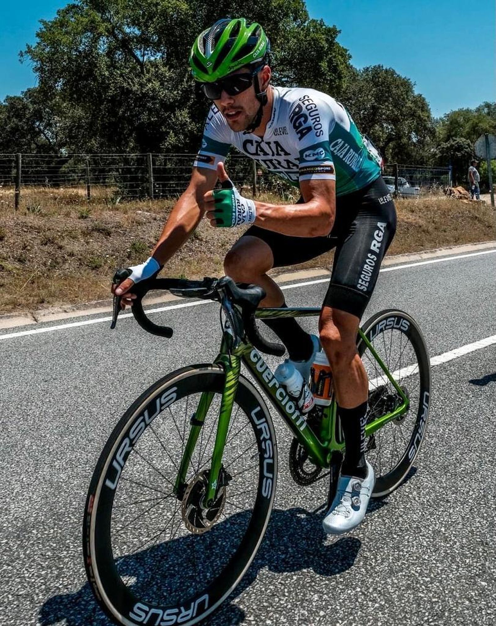 Carmelo Urbano, en una prueba.