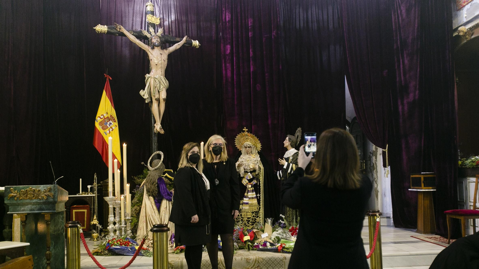 las Imágenes del viernes Santo