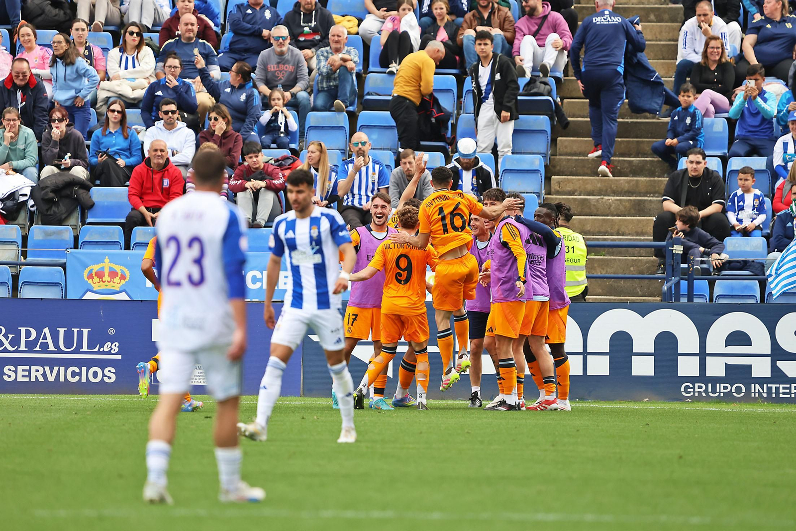 Las imágenes del Recreativo de Huelva- Real Madrid Castilla