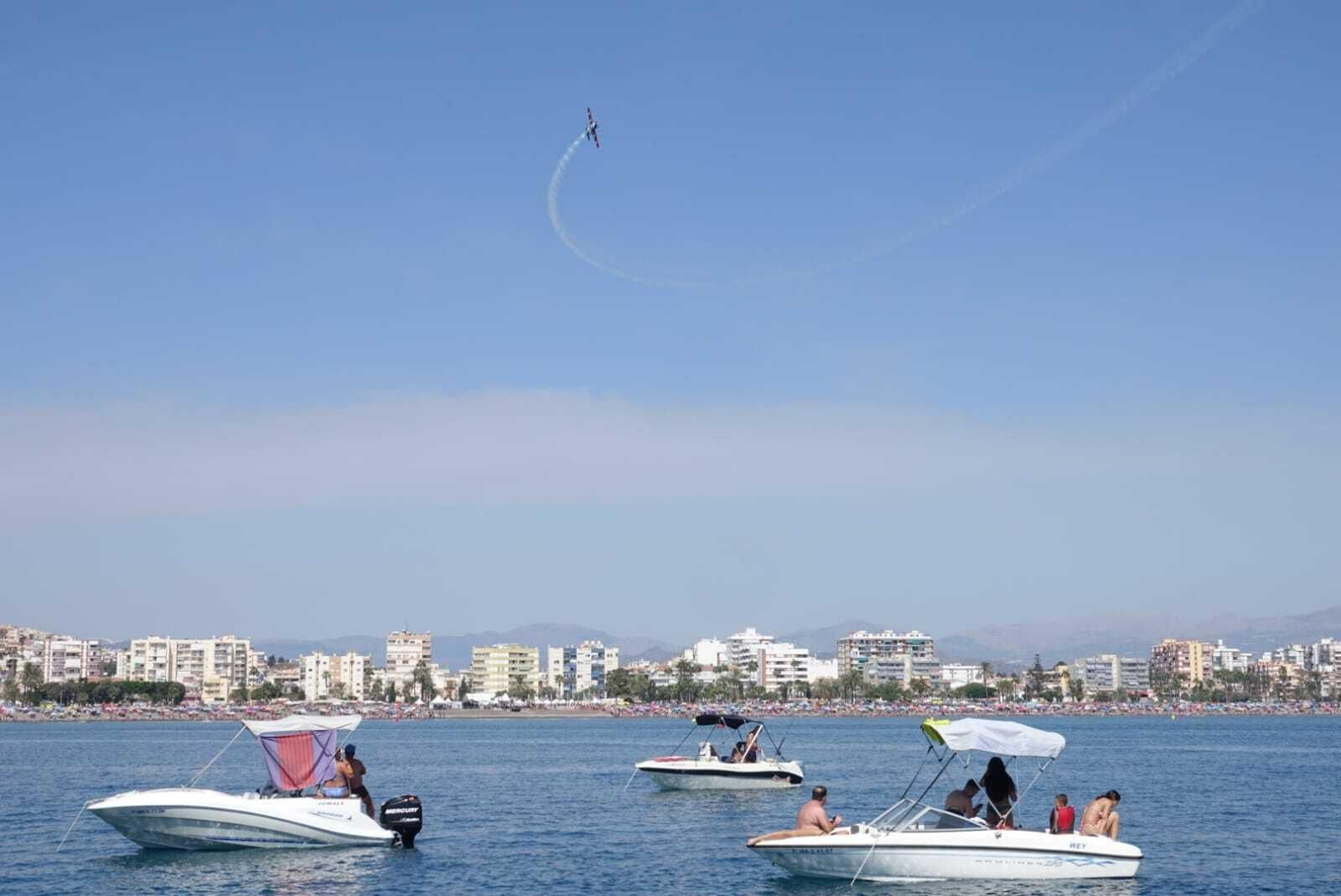 El Festival 'Air Show' de Torre del Mar, en fotos
