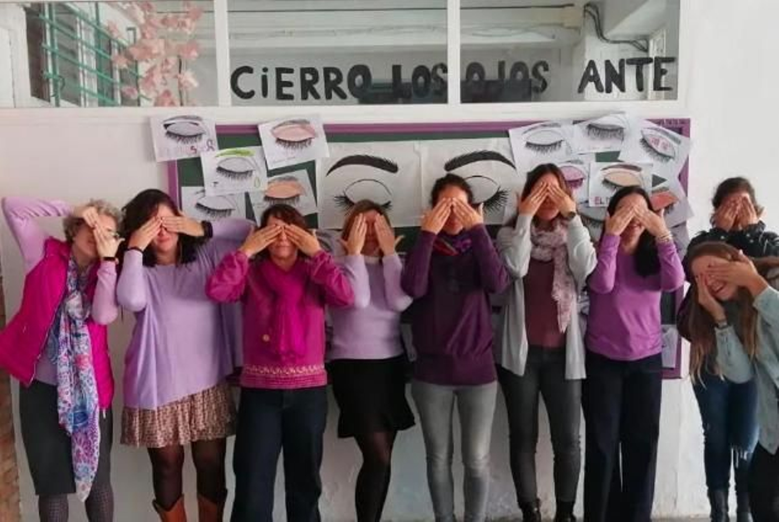 Actividad llevada a cabo el pasado 25N en el IES Sofía.