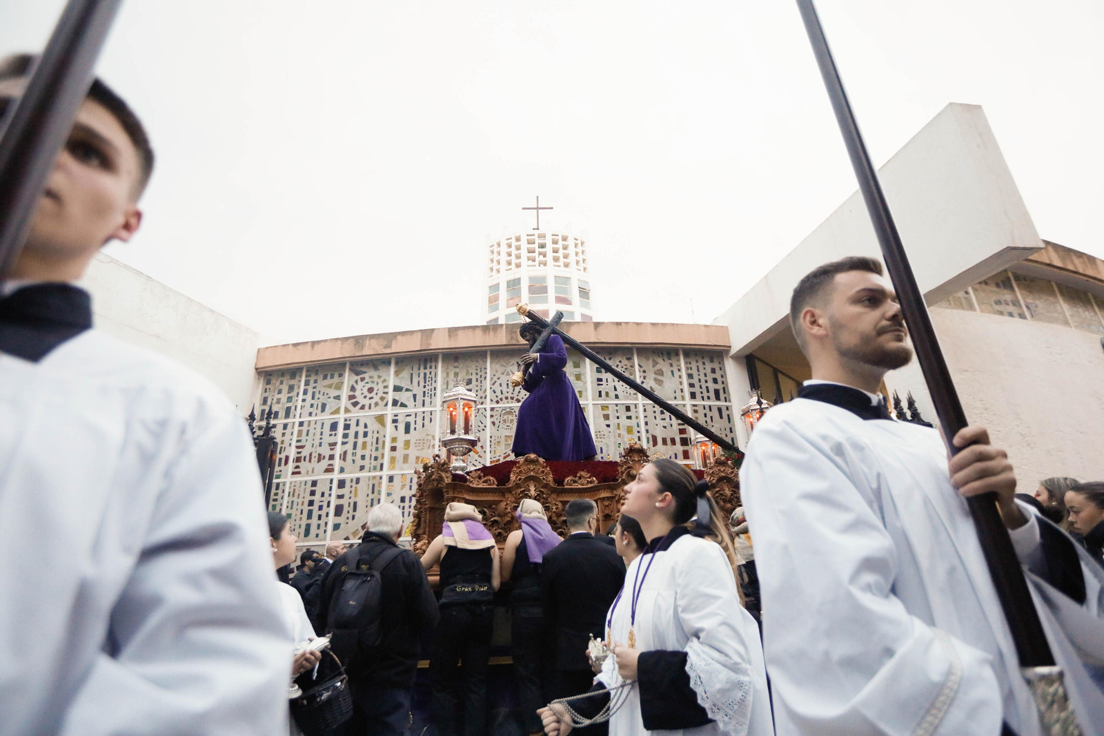 Procesión del Gran Poder de Almería, en imágenes