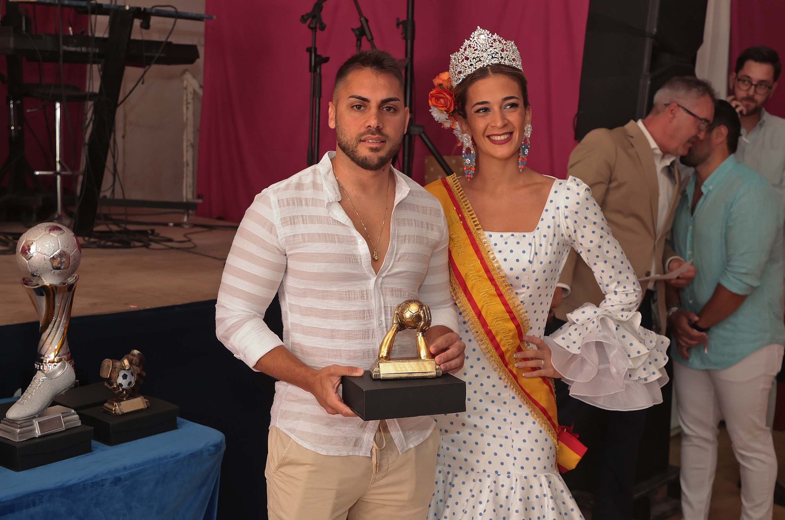 Fotos de los actos de entrega de premios en la caseta municipal de la Feria Real de Algeciras 2024