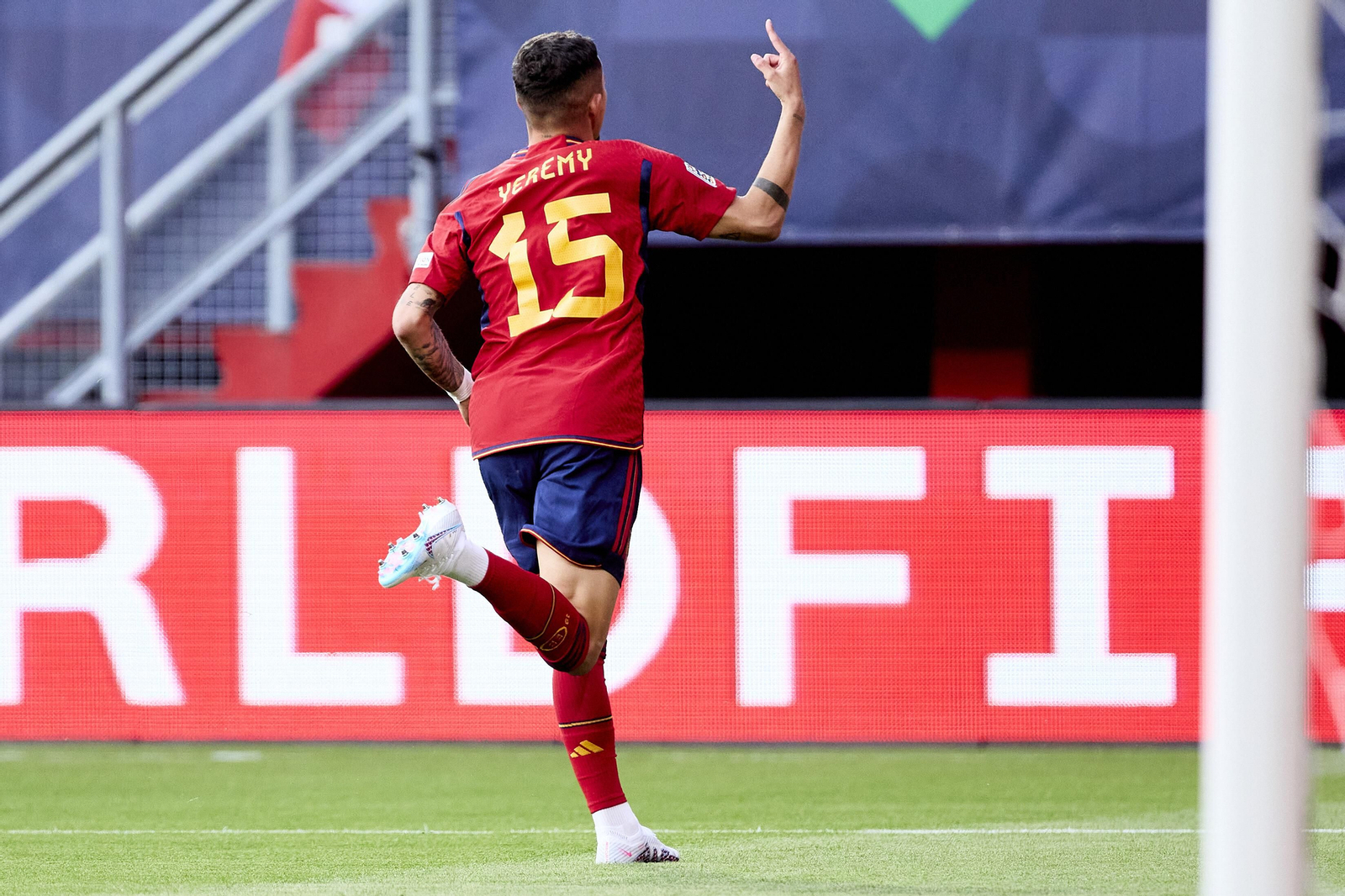 Las fotos del España - Italia