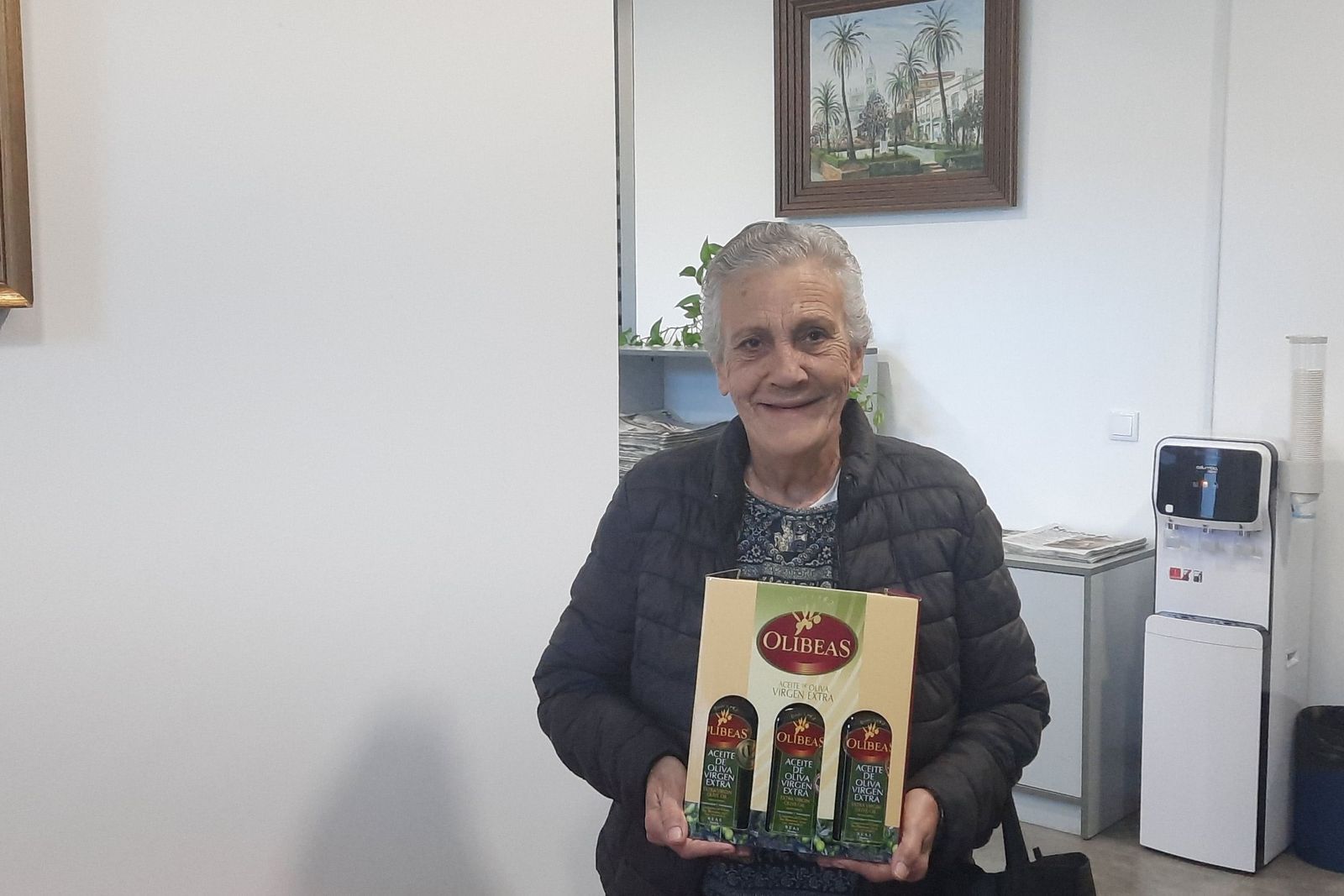 Cristina Acosta (recoge el premio su tía Manuela Medel)