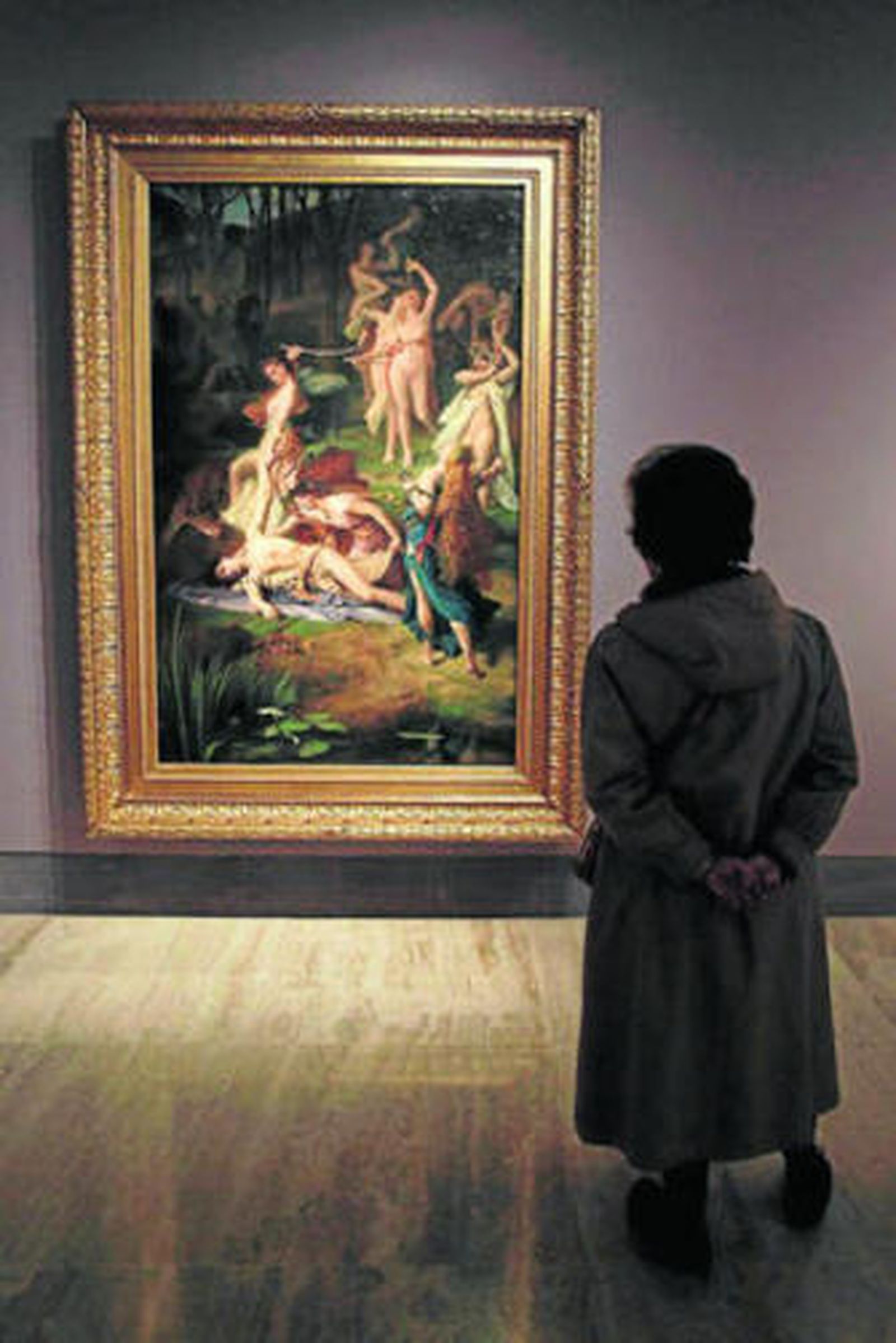 'La muerte de Orfeo', de Émile Lévy.