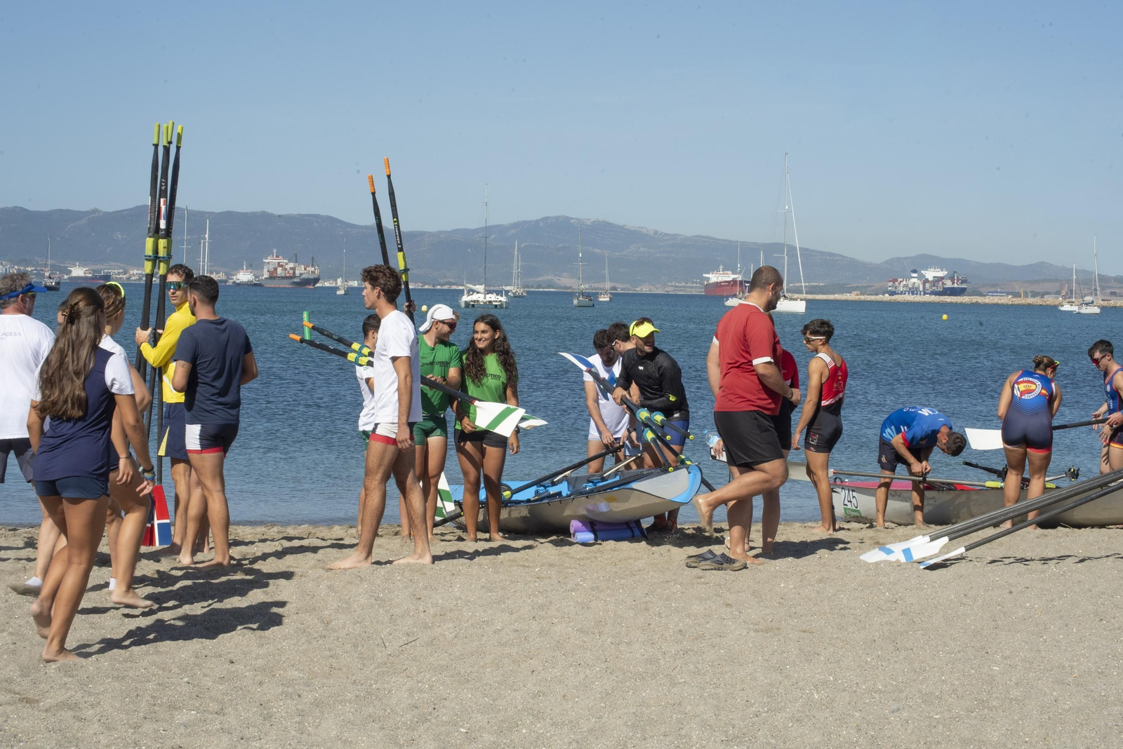 Fotos del primer día del Campeonato de España de Beach Sprint en La Línea