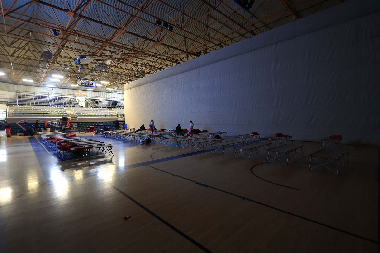 Fotos de los efectos de la borrasca Leonardo en Tarifa, Algeciras y Castellar