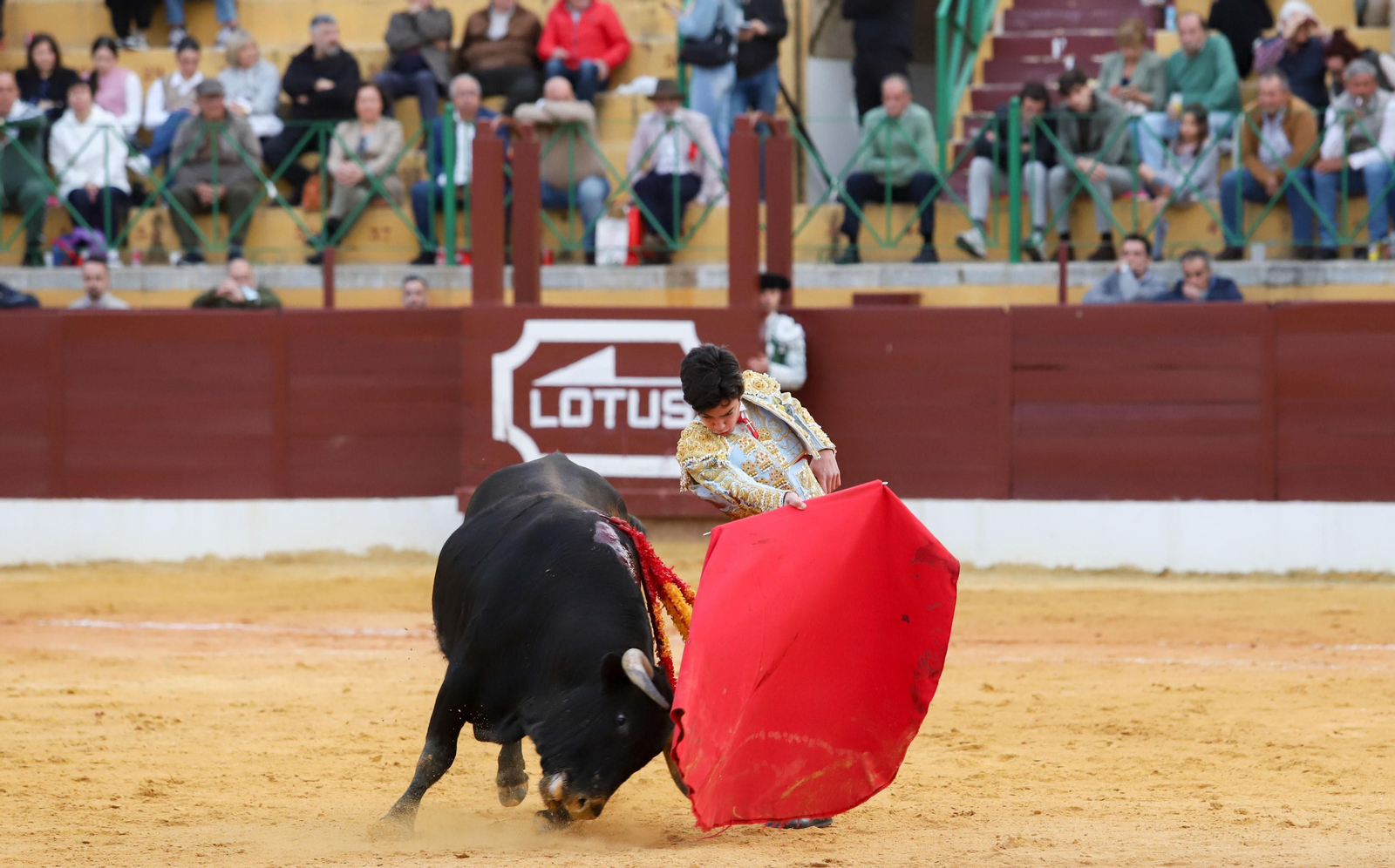 Imágenes de la novillada previa a la Semana Santa en la plaza de toros de La Línea