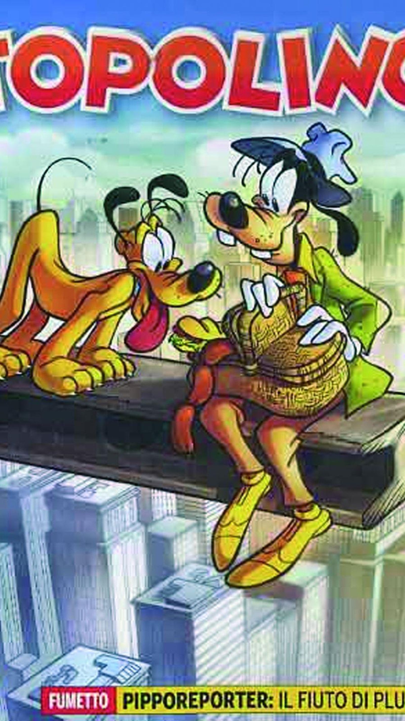 Asistimos en estas páginas al primer encuentro entre Pluto y Goofy.