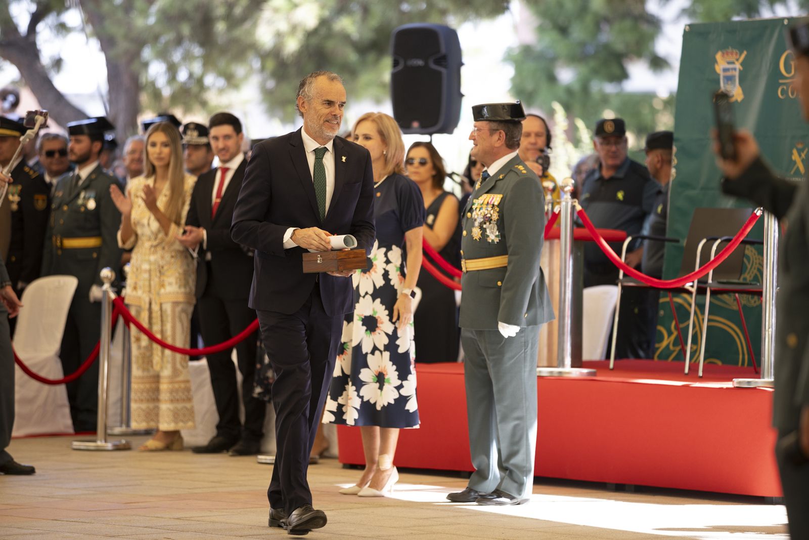 Imágenes de los actos de celebración de la festividad de la patrona de la Guardia Civil, la Virgen del Pilar.