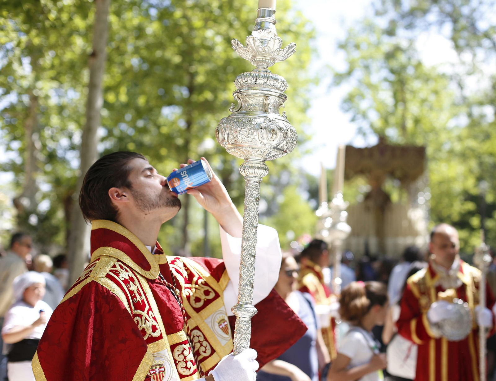Las imágenes de La Hermandad de Santa Genoveva