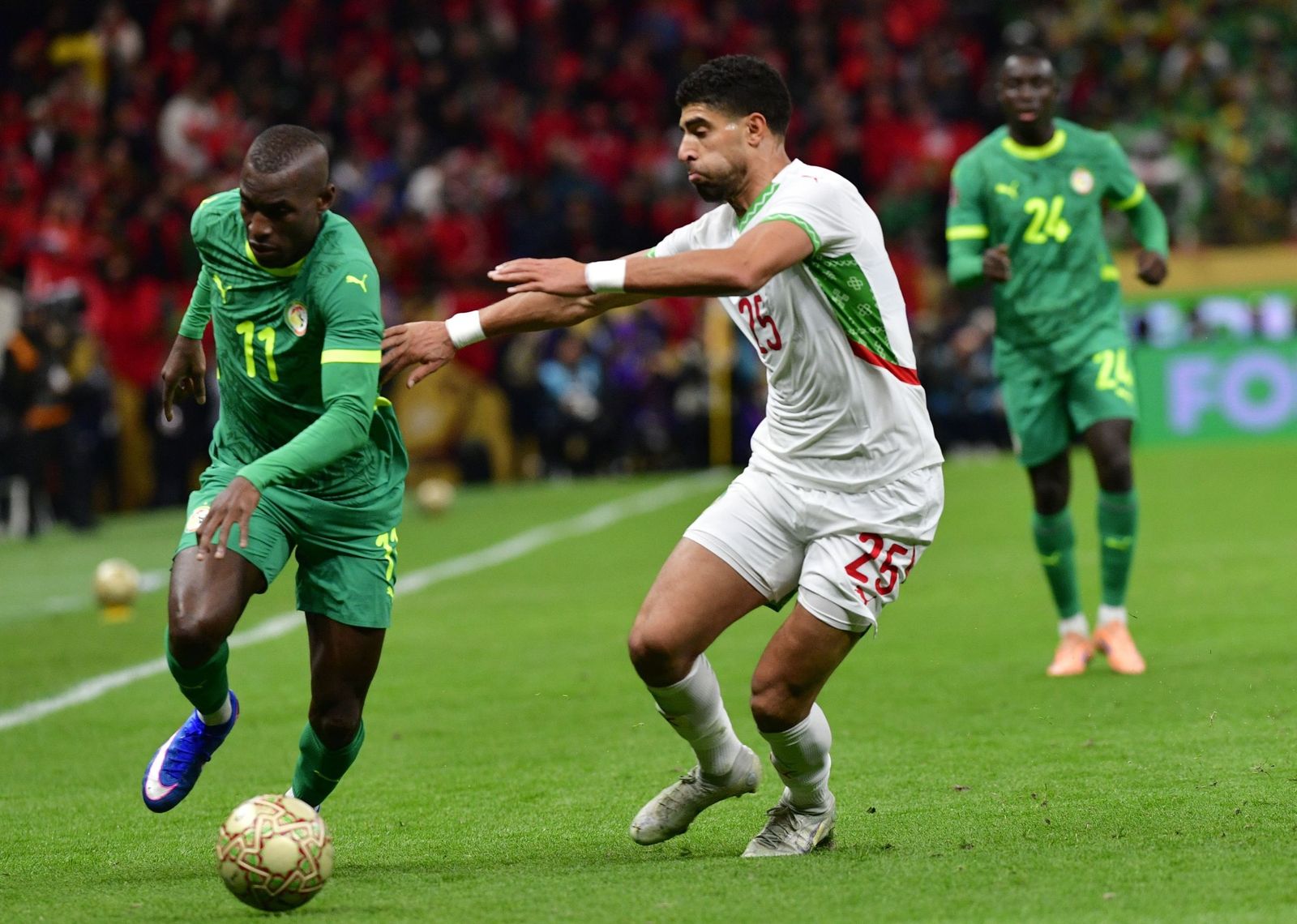 Las fotos de la final entre Marruecos y Senegal en la Copa África