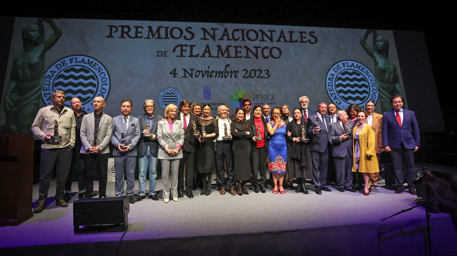 Entrega de los Premios Nacionales del Flamenco en Jerez