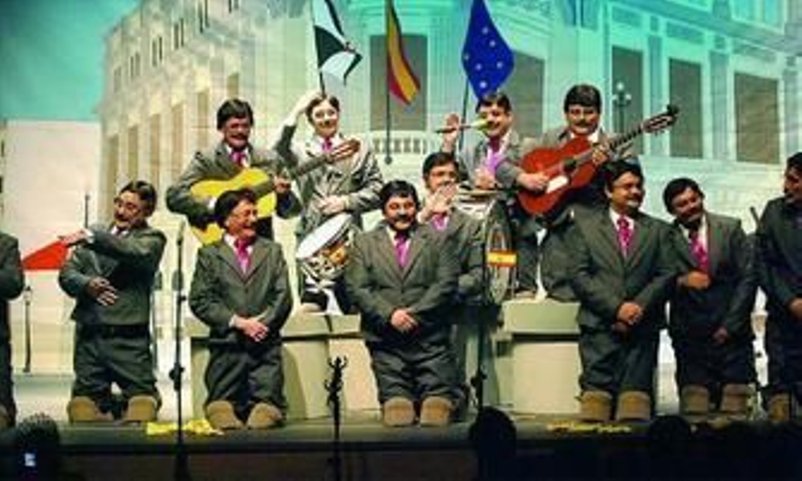 Dos de las agrupaciones participantes en la sesión.