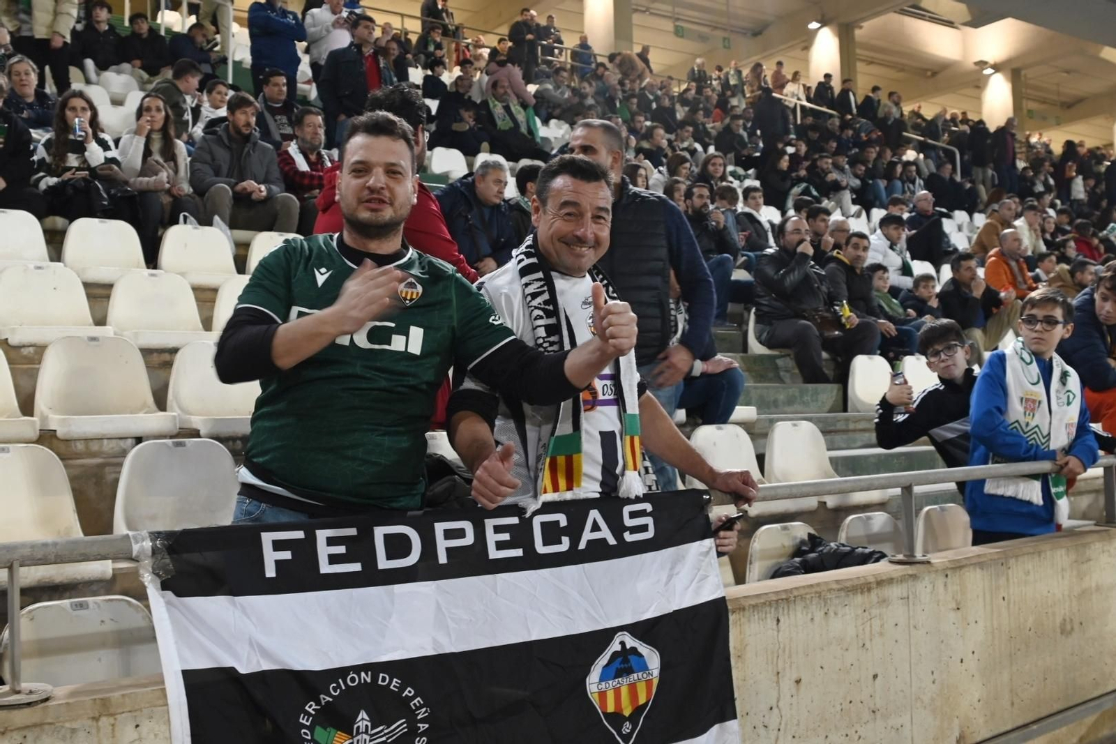Las mejores fotos del gran ambiente en El Arcángel para el Córdoba CF - CD Castellón