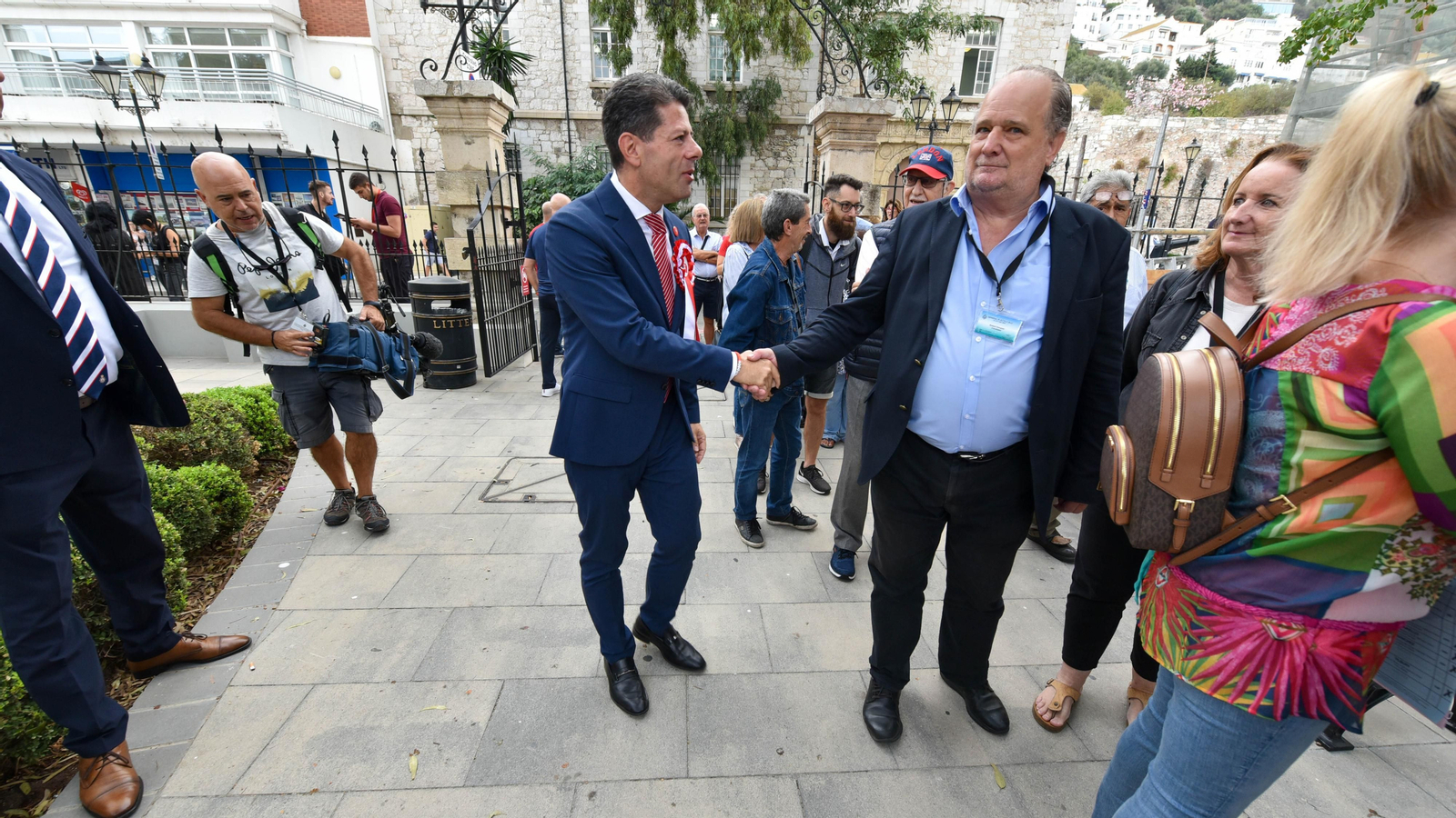 La jornada electoral en Gibraltar, en imágenes