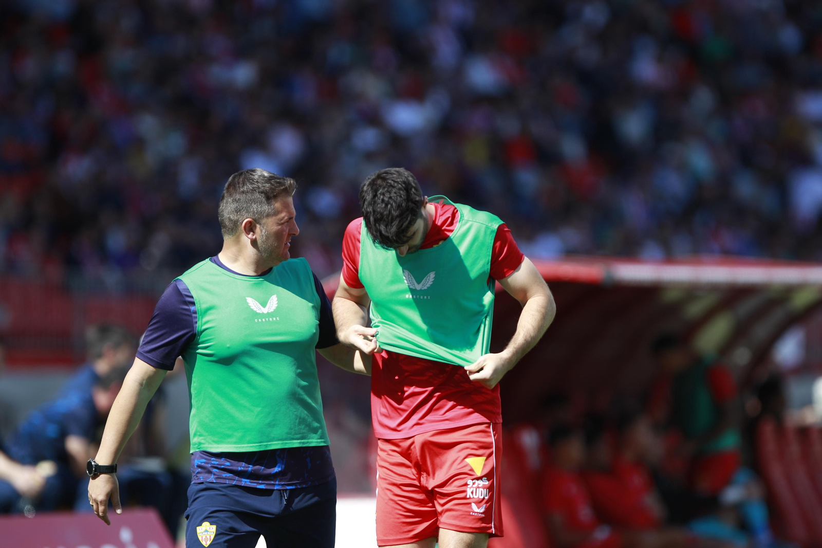 Imágenes del partido de la Liga Santander U.D. Almería-Cádiz C.F.