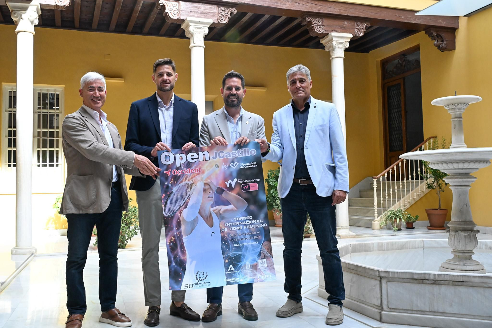 Un momento de la presentación del torneo