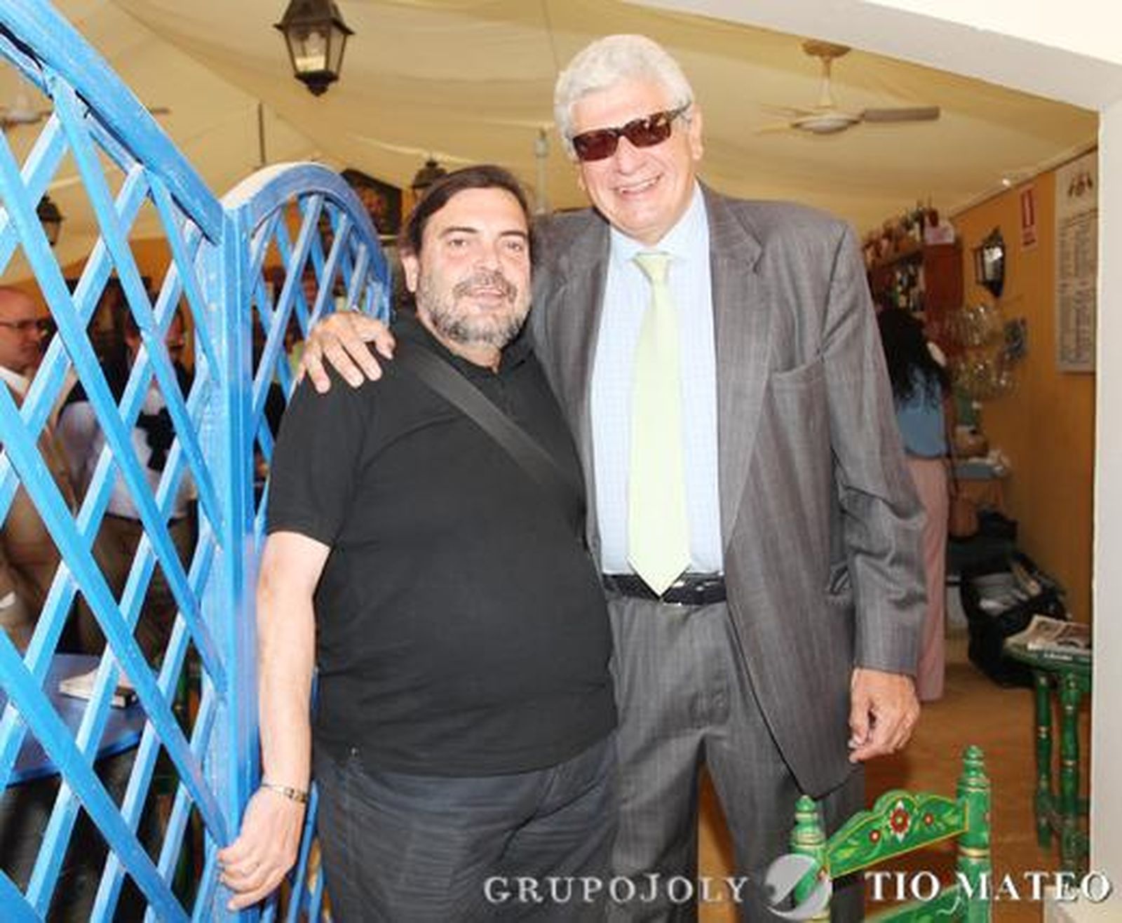 Manuel Guerrero Pemán, presidente del Consejo Asesor de Diario de Jerez, y el arquitecto y consejero asesor de Diario de Jerez Manuel Ángel González Fustegueras.

Foto: Vanesa Lobo