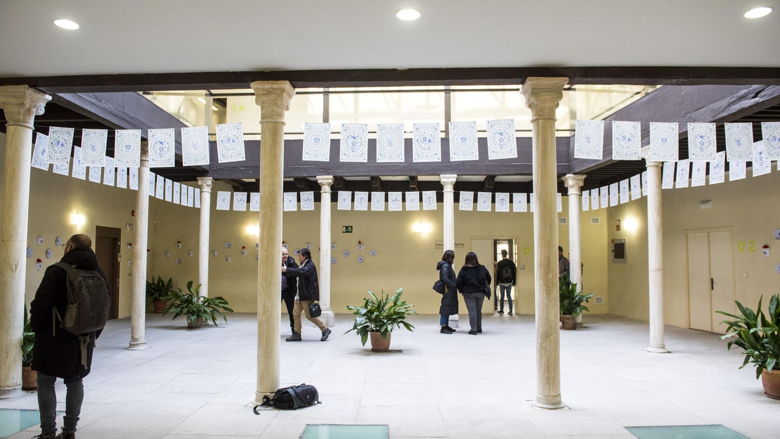 Interior del nuevo espacio cultural.